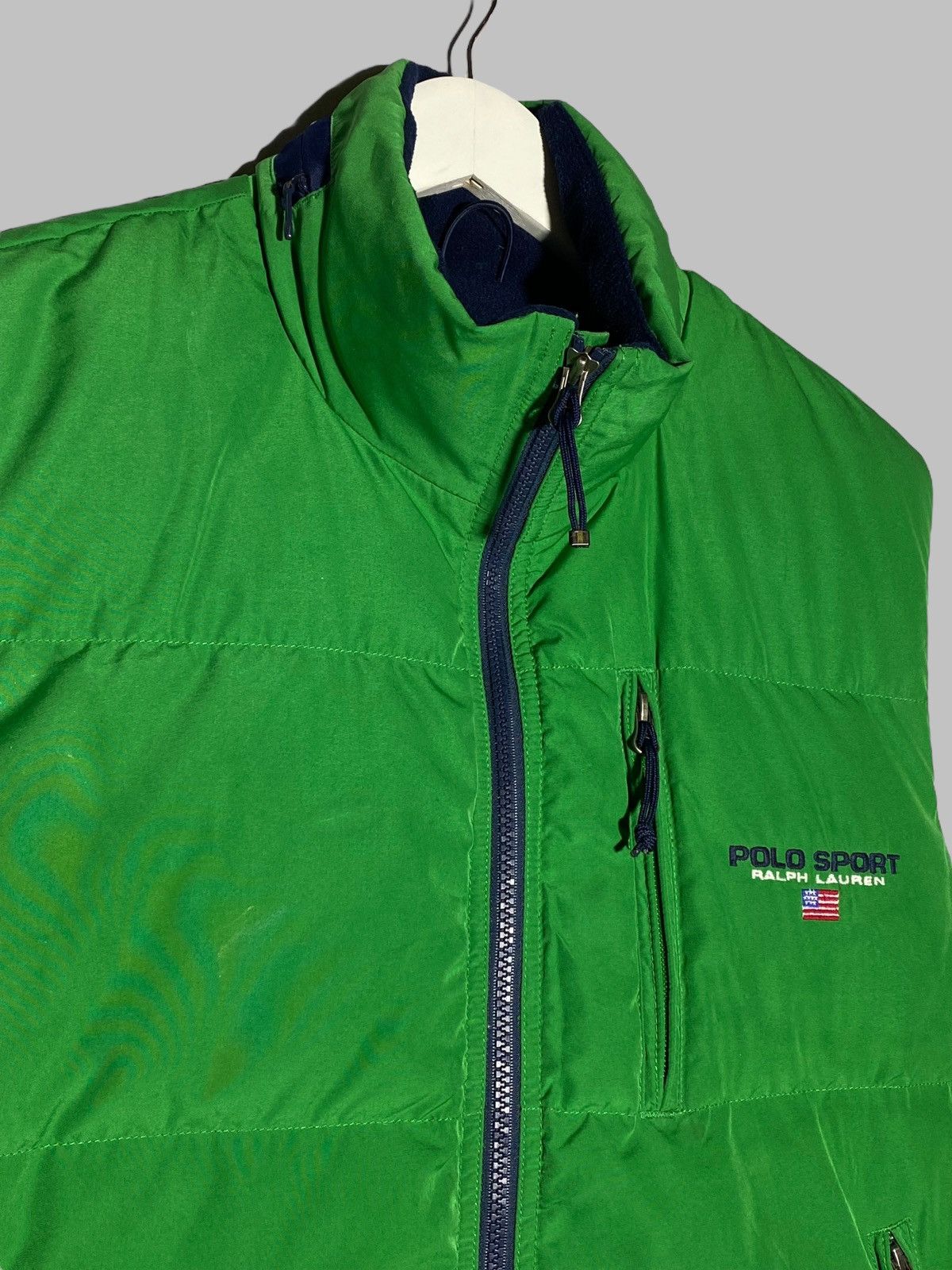 Polo Ralph Lauren × Vintage Vintage Polo Sport Down Vest Puffer Size US M / EU 48-50 / 2 - 6 Thumbnail
