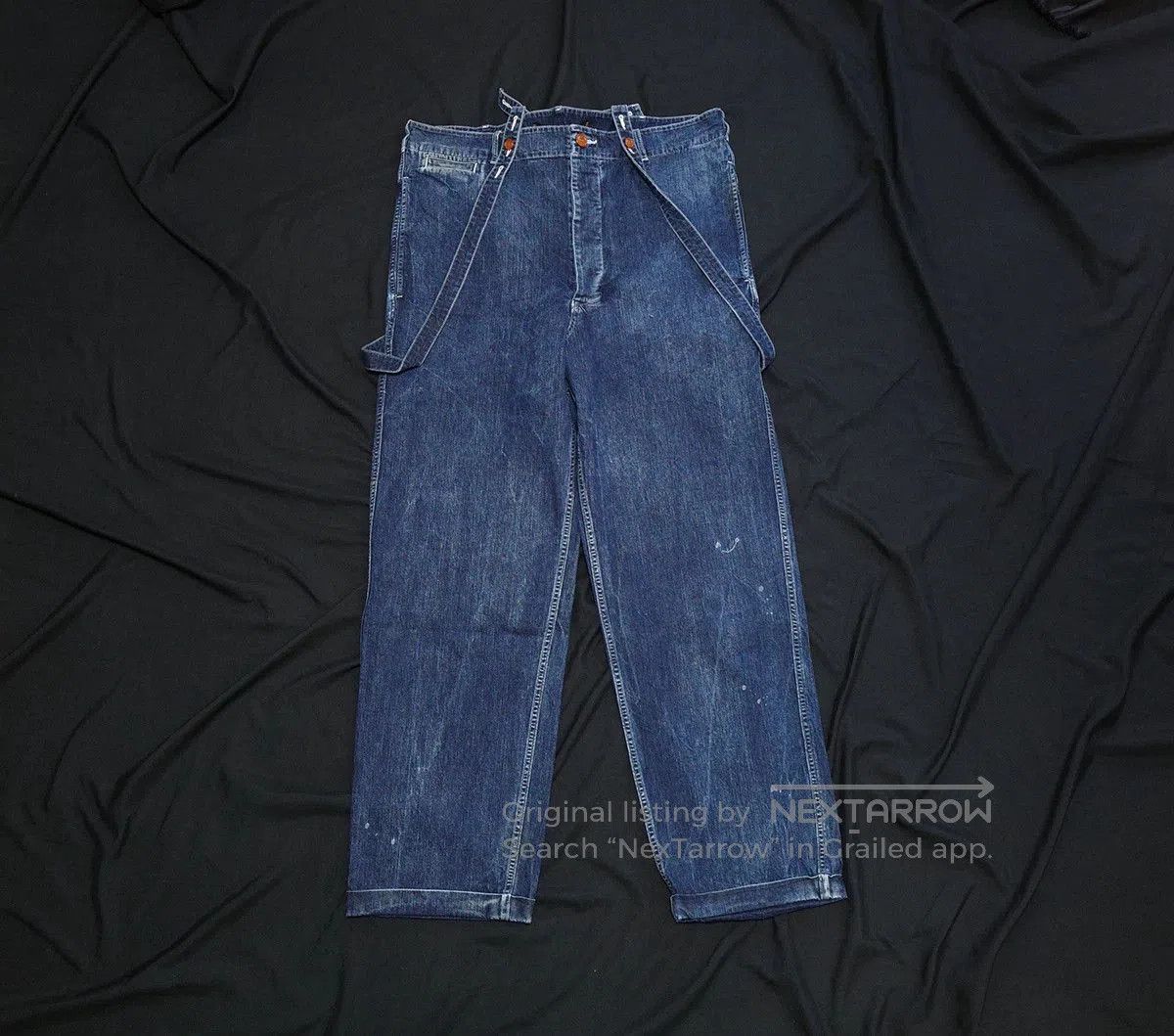 Visvim visvim camus braces dry denim pants. Size US 30 / EU 46 - 2 Thumbnail