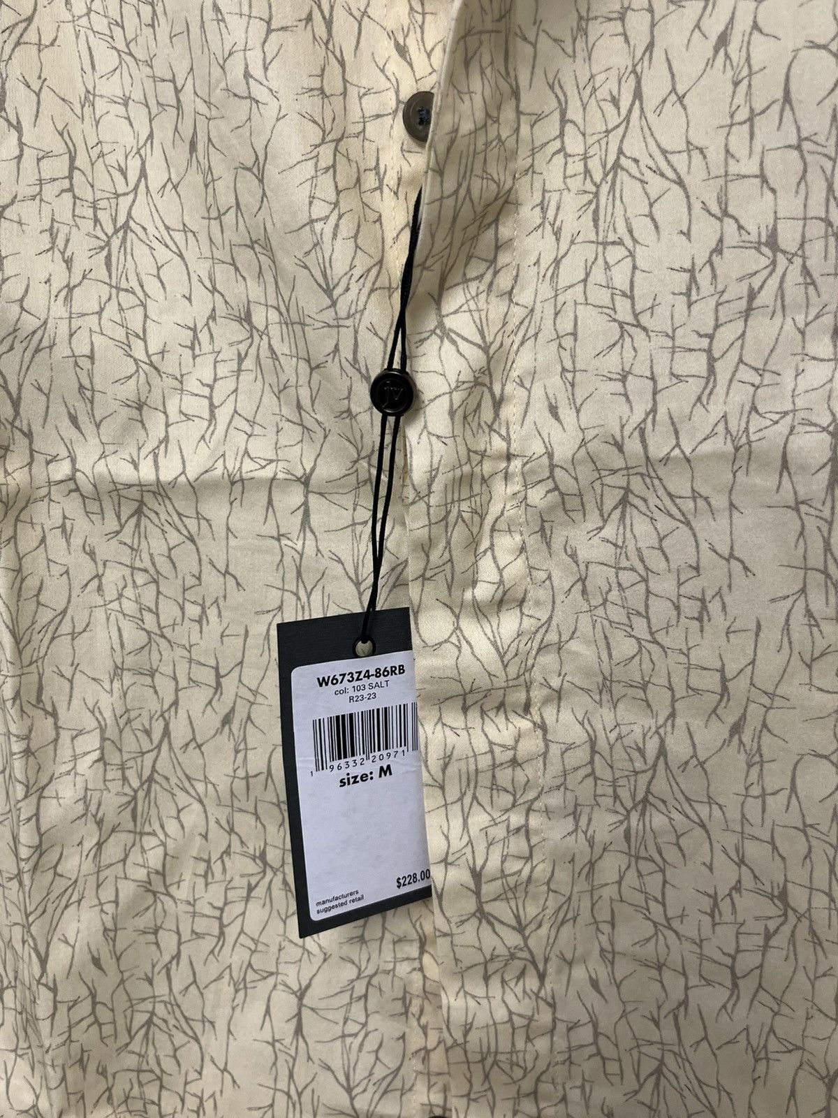 John Varvatos Rodney abstract shirt. Medium Size US M / EU 48-50 / 2 - 9 Thumbnail