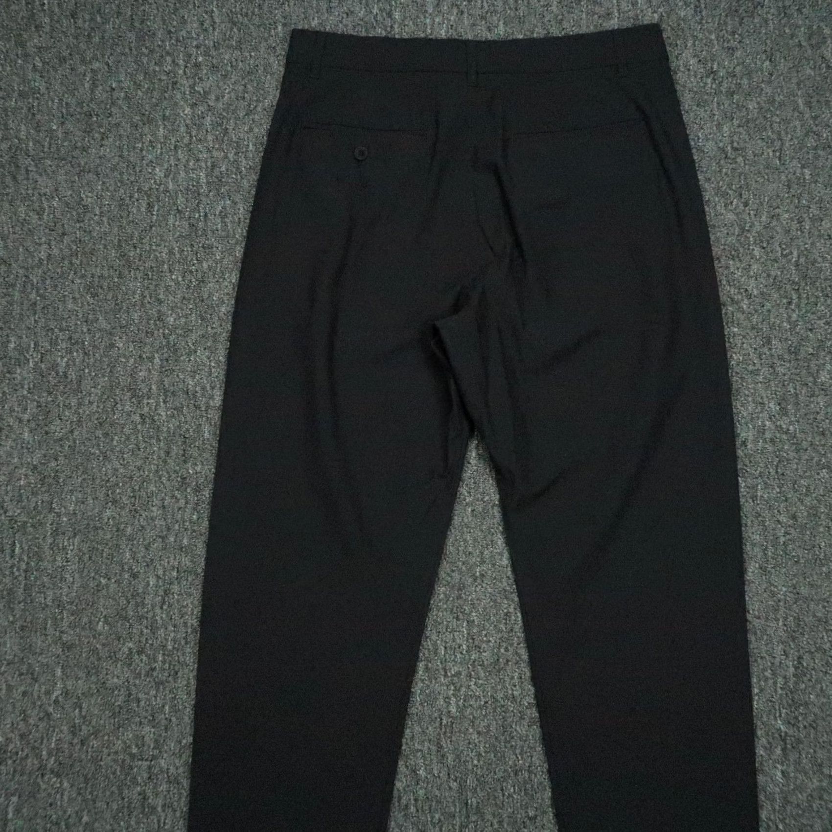 Vintage Eastside Golf Pants Mens 30x30 Black Tech Trousers Chino Straight Pockets Belt Loop Zipper Fly Regular Inseam 30 Casual Golfing Workwear Size US 30 / EU 46 - 6 Thumbnail