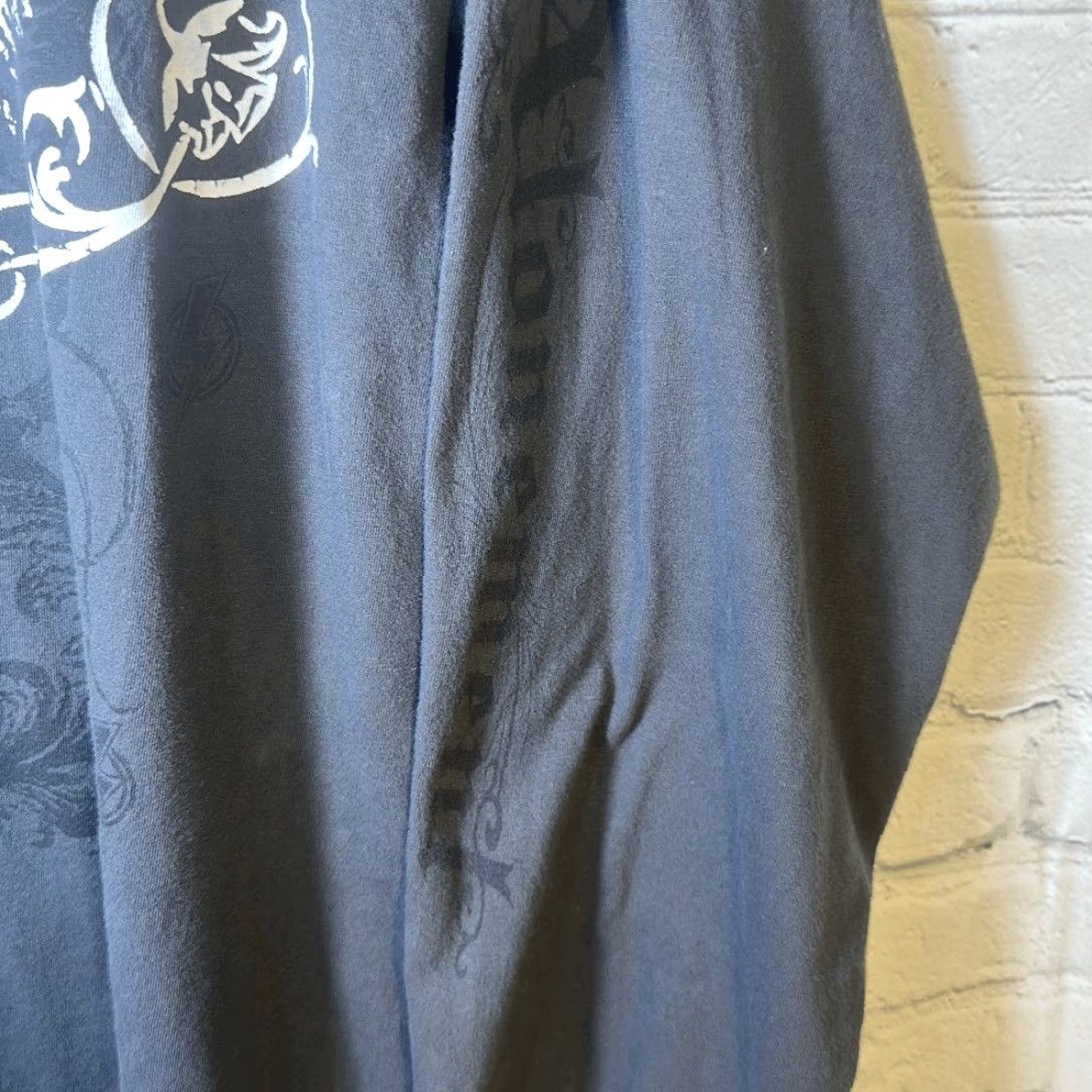 Anvil Atonement Tshirt XXL Gray Long Sleeve Skull Unisex Mens Size US XXL / EU 58 / 5 - 3 Thumbnail