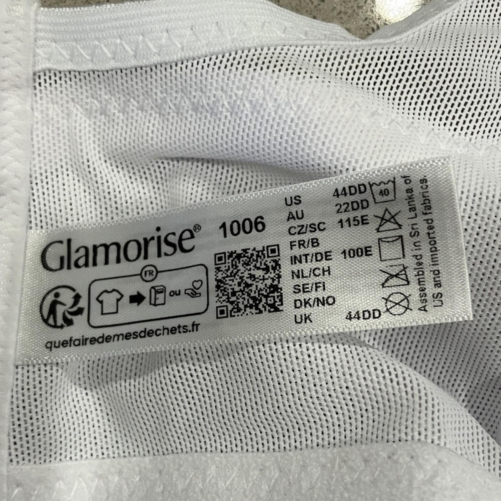 Other NWOT Glamorise White Wireless Support Bra with Smooth Cups Size ONE SIZE - 2 Thumbnail