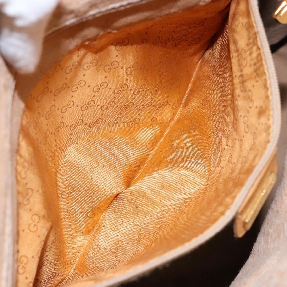 Gucci GUCCI Micro GG Supreme Tote Bag Pvc Beige Gold Size ONE SIZE - 20 Thumbnail