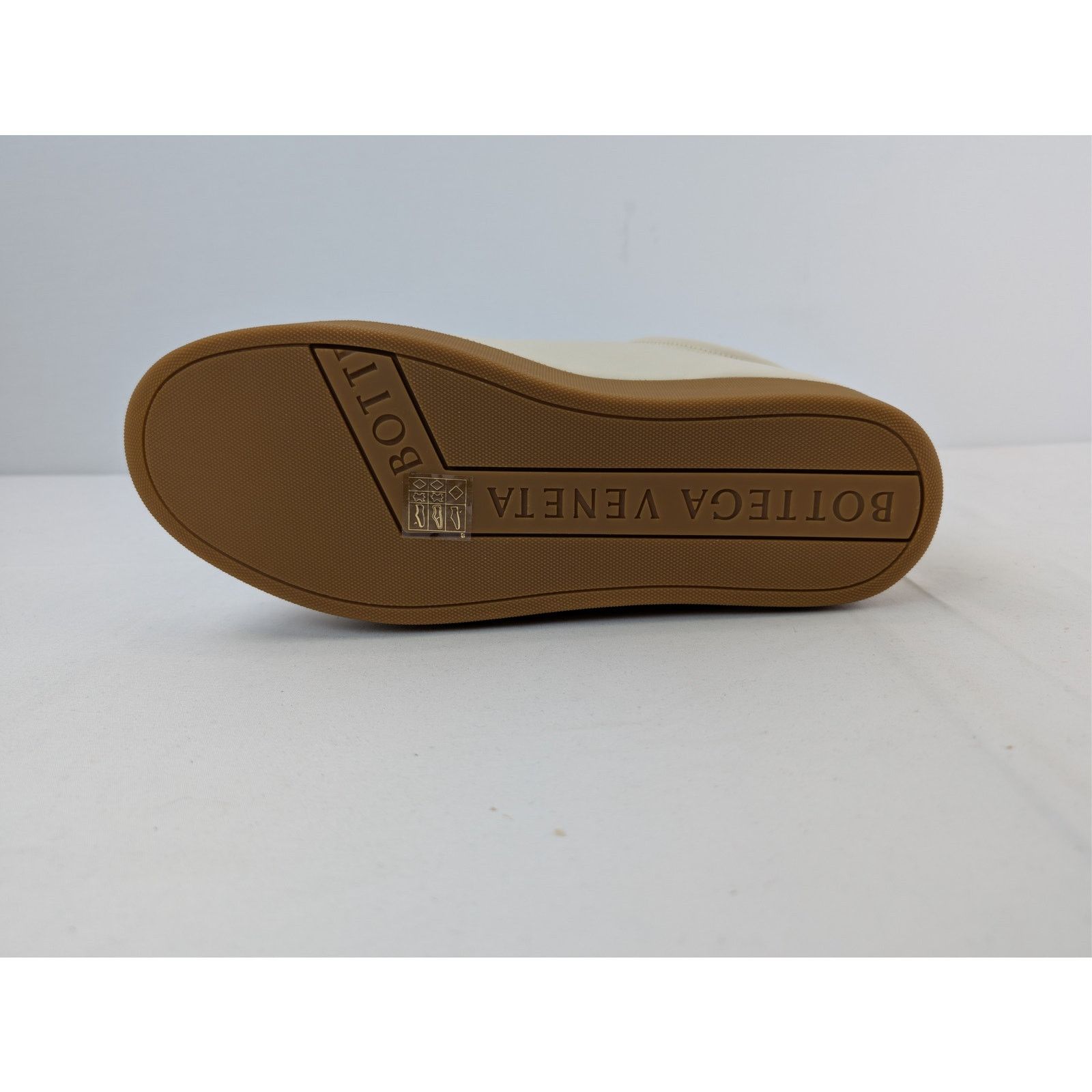 Bottega Veneta o1rshd1 Leather Lagoon Nappa Low Top Sneakers in Sea Salt Size US 12 / EU 45 - 12 Thumbnail