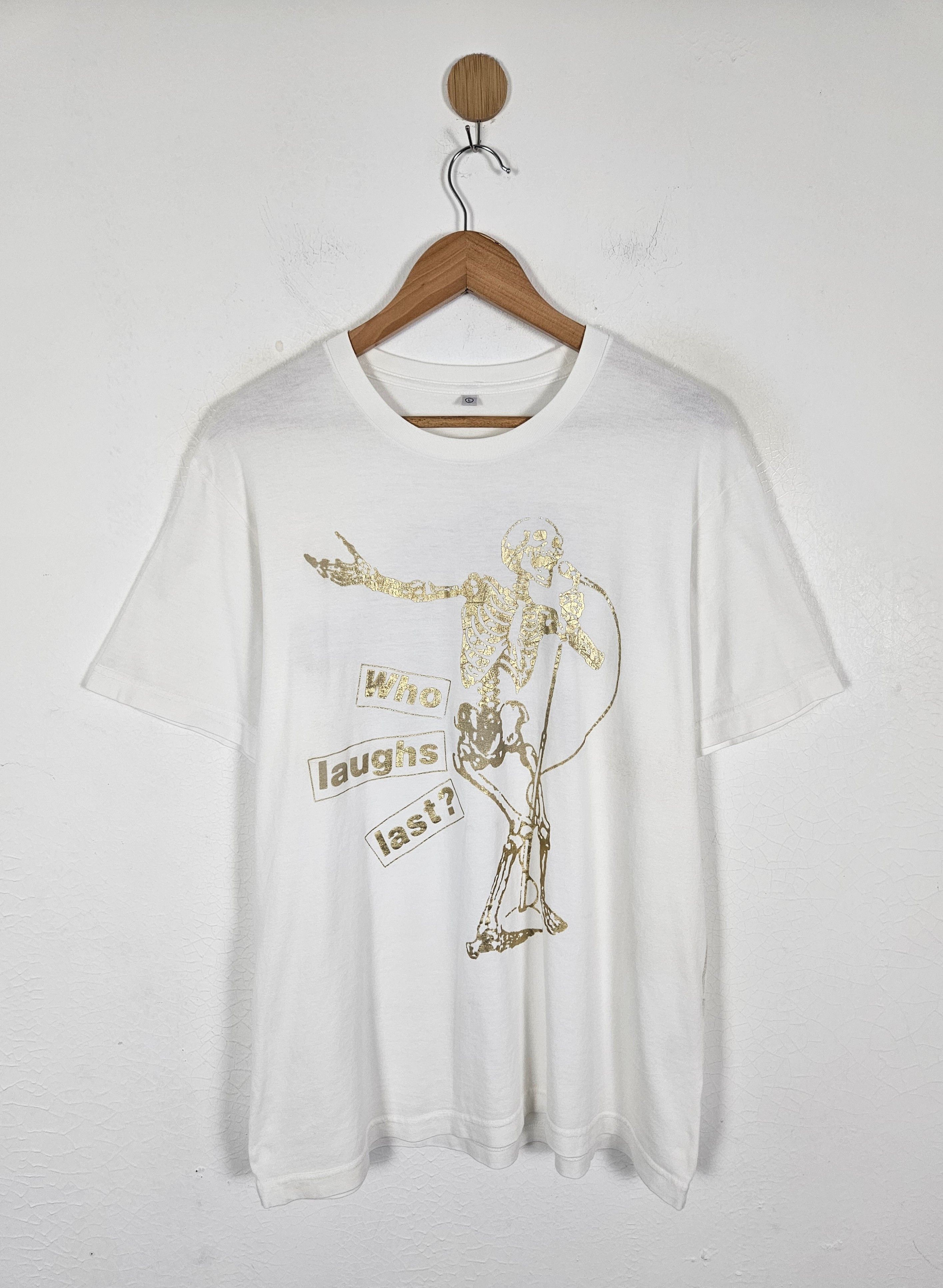 Barbara Kruger Barbara Kruger Who Laugh Last rage against the machine shirt Size US L / EU 52-54 / 3 - 1 Thumbnail