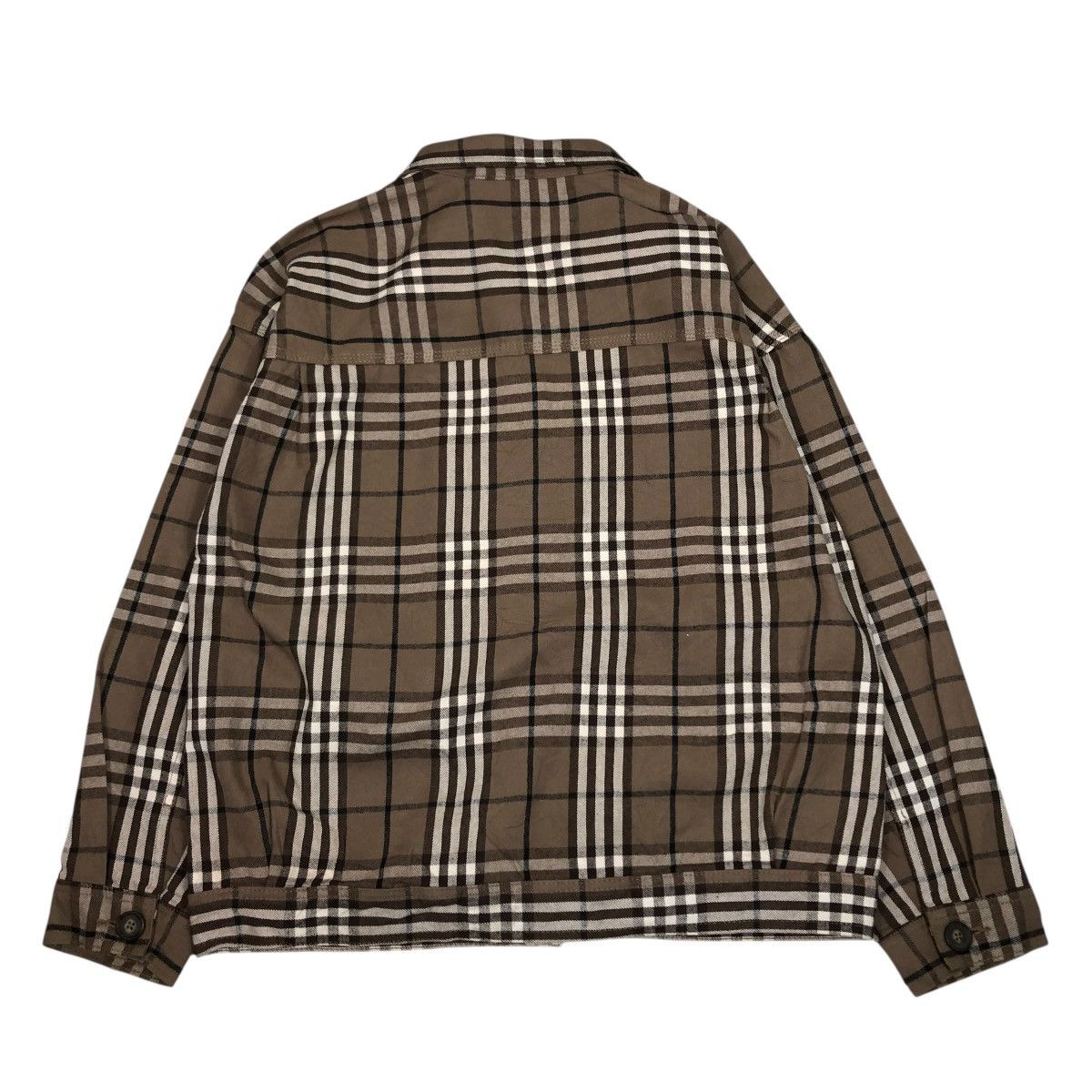 Japanese Brand 🔥VINTAGE CHORE WORK JACKET TARTAN DESIGN GU ISSEY MIYAKE Size US L / EU 52-54 / 3 - 2 Thumbnail