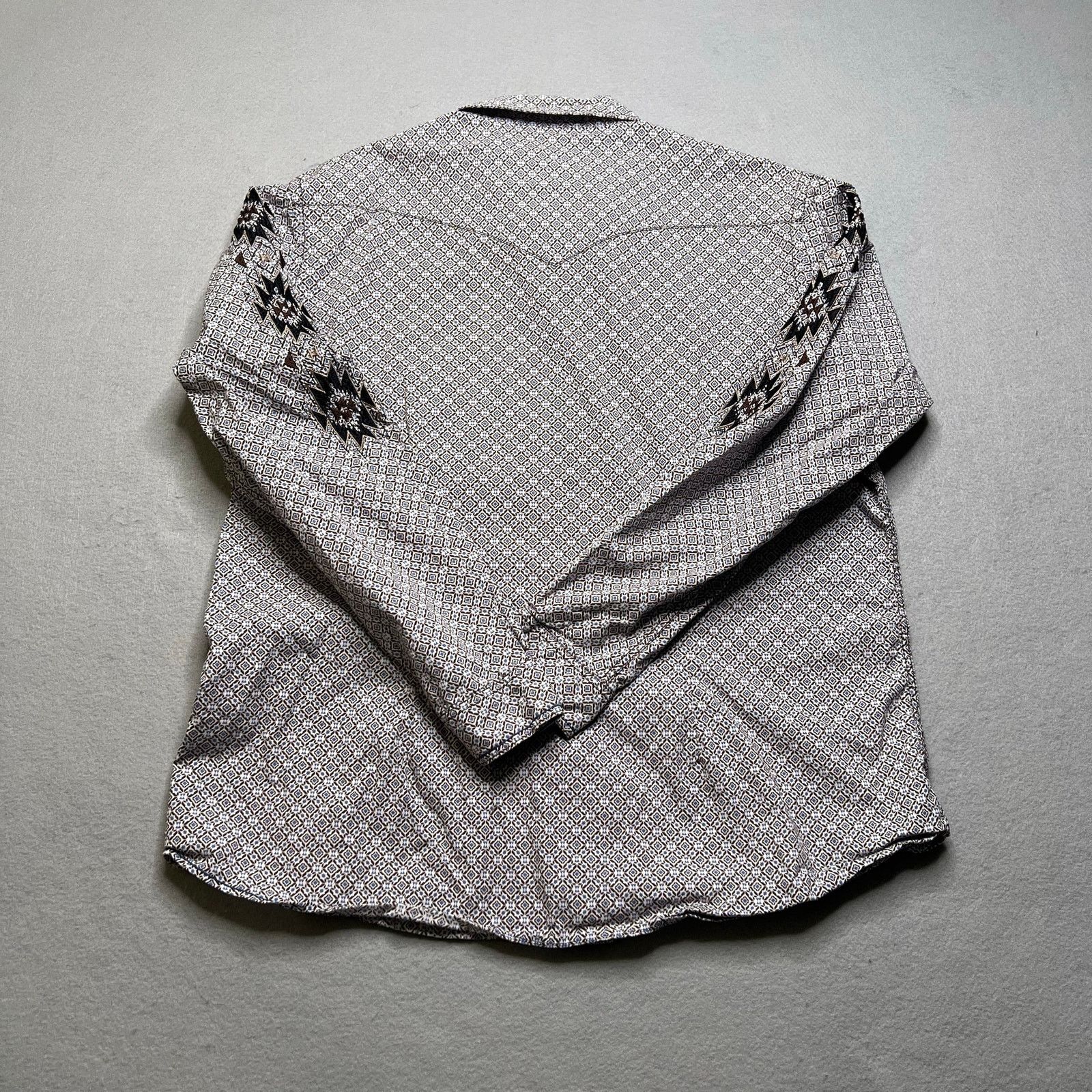 Panhandle Slim Panhandle Rough Stock Western Aztec Shirt Men XL Snap Pearl Size US XL / EU 56 / 4 - 8 Thumbnail
