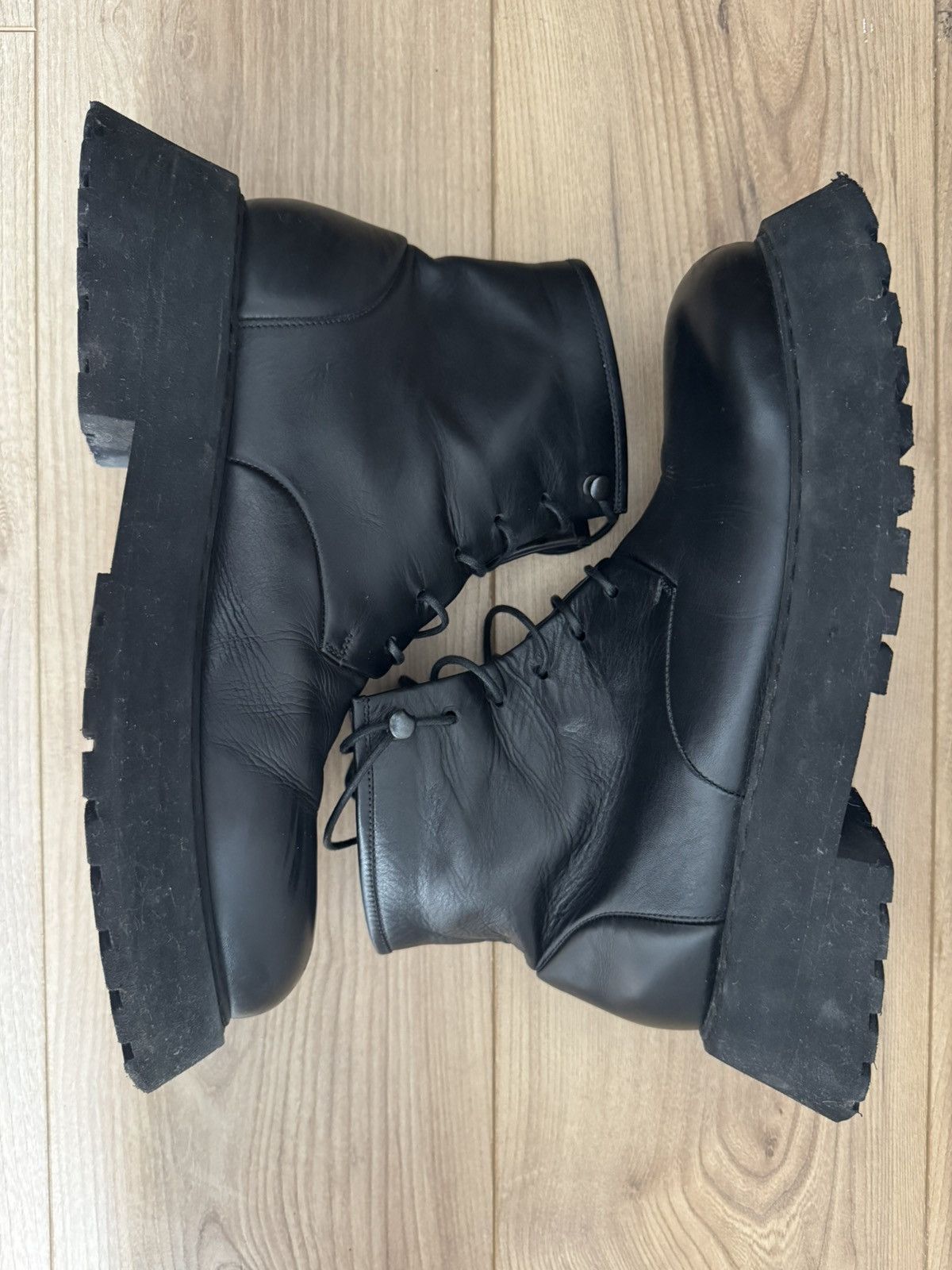 Marsell Marsèll Micarro Army Ranger Platform Boot 4.15 Size US 8.5 / EU 41-42 - 7 Thumbnail
