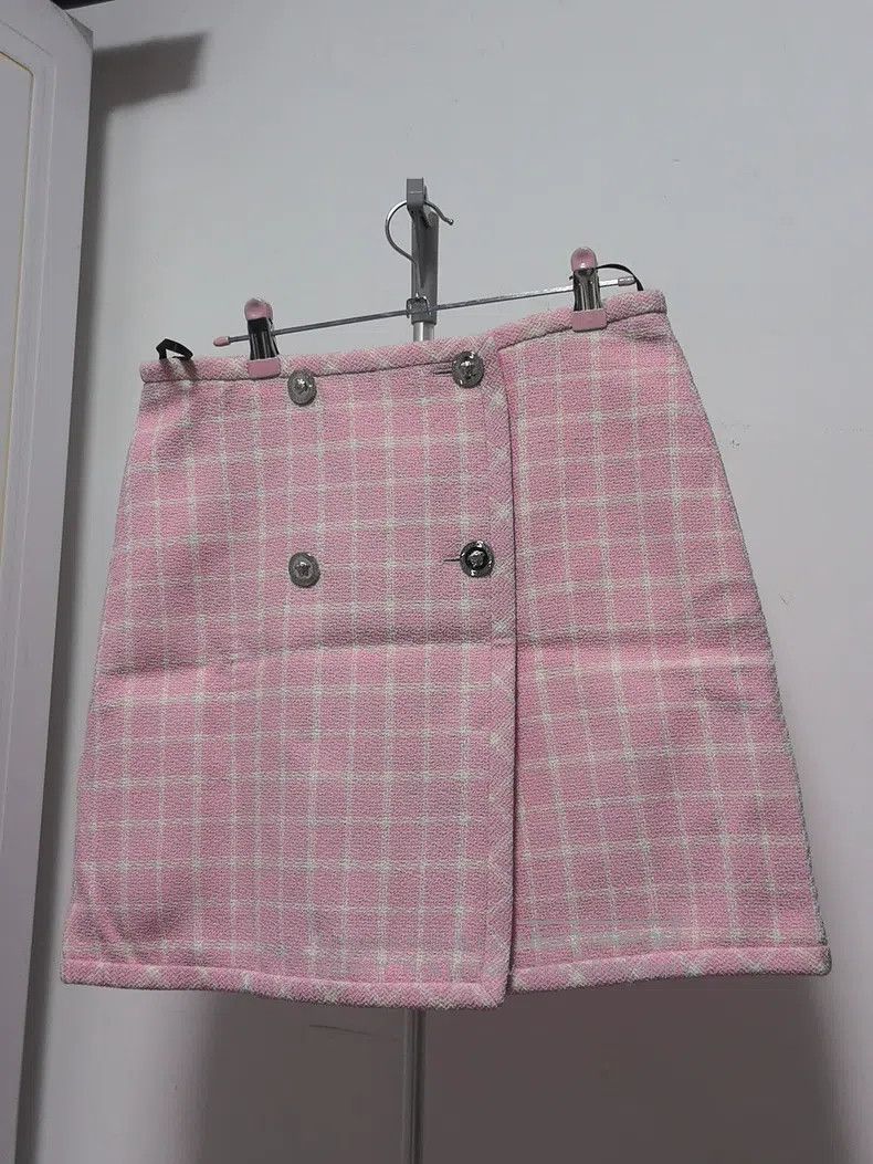 Versace Versace Pink plaid set Size S / US 4 / IT 40 - 3 Thumbnail