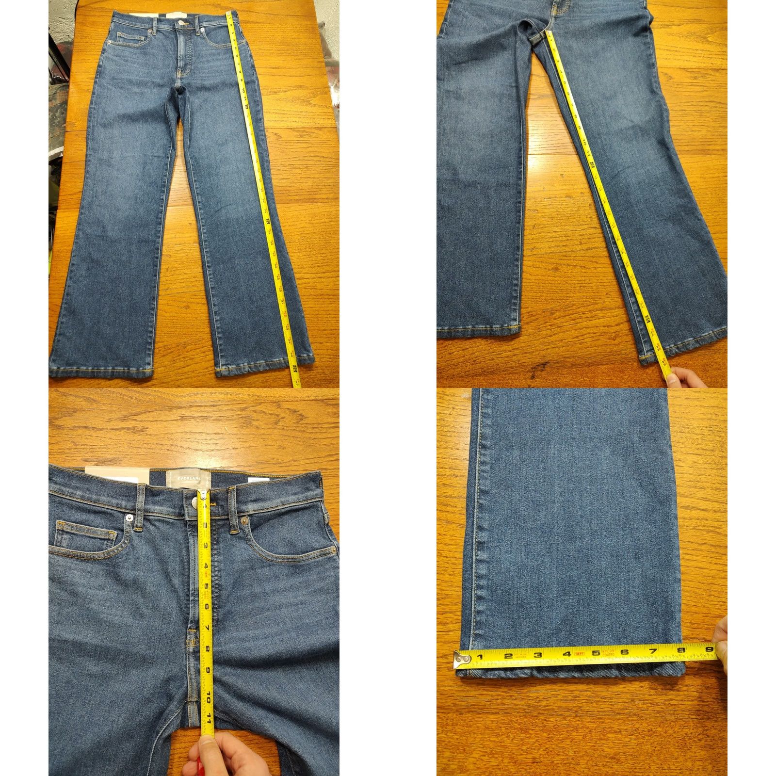 Everlane Everlane Jeans NWT The Kick Crop Mid-Rise Stretch Blue Wash 29 Regular Jeans Cropped 5-Pocket Womens Boys Womens 90s Bohemian City Veg? Size 29" - 9 Thumbnail