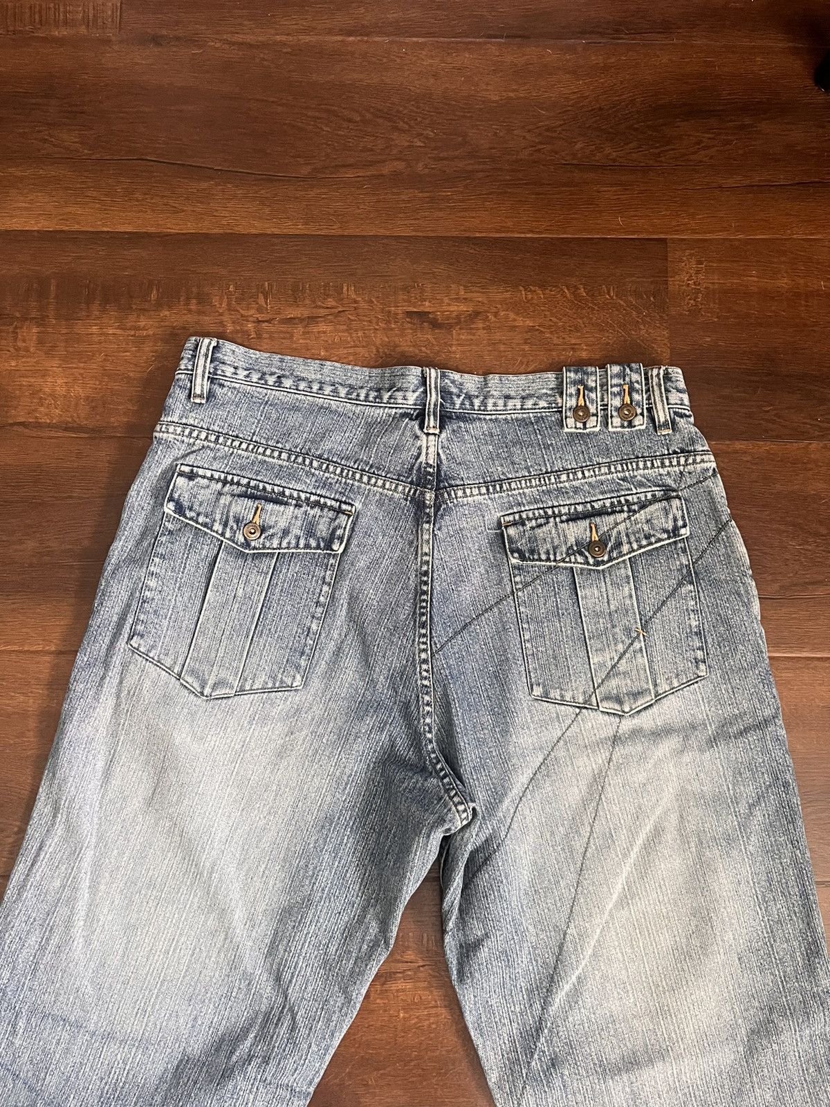 Sean John × Vintage Vintage Sean John Y2K Baggy Jeans Size US 36 / EU 52 - 5 Thumbnail