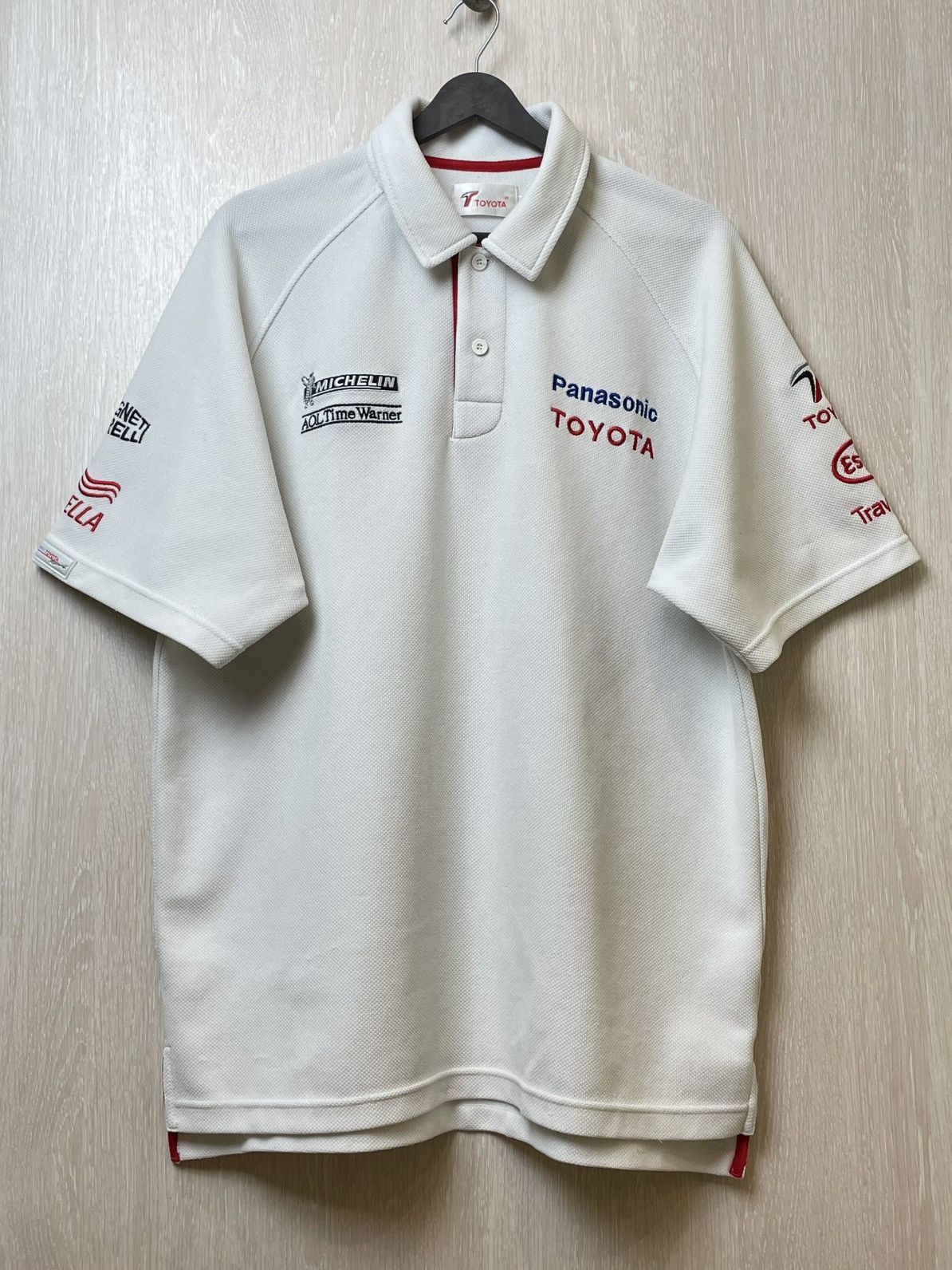 Vintage Toyota Panasonic Racing Polos