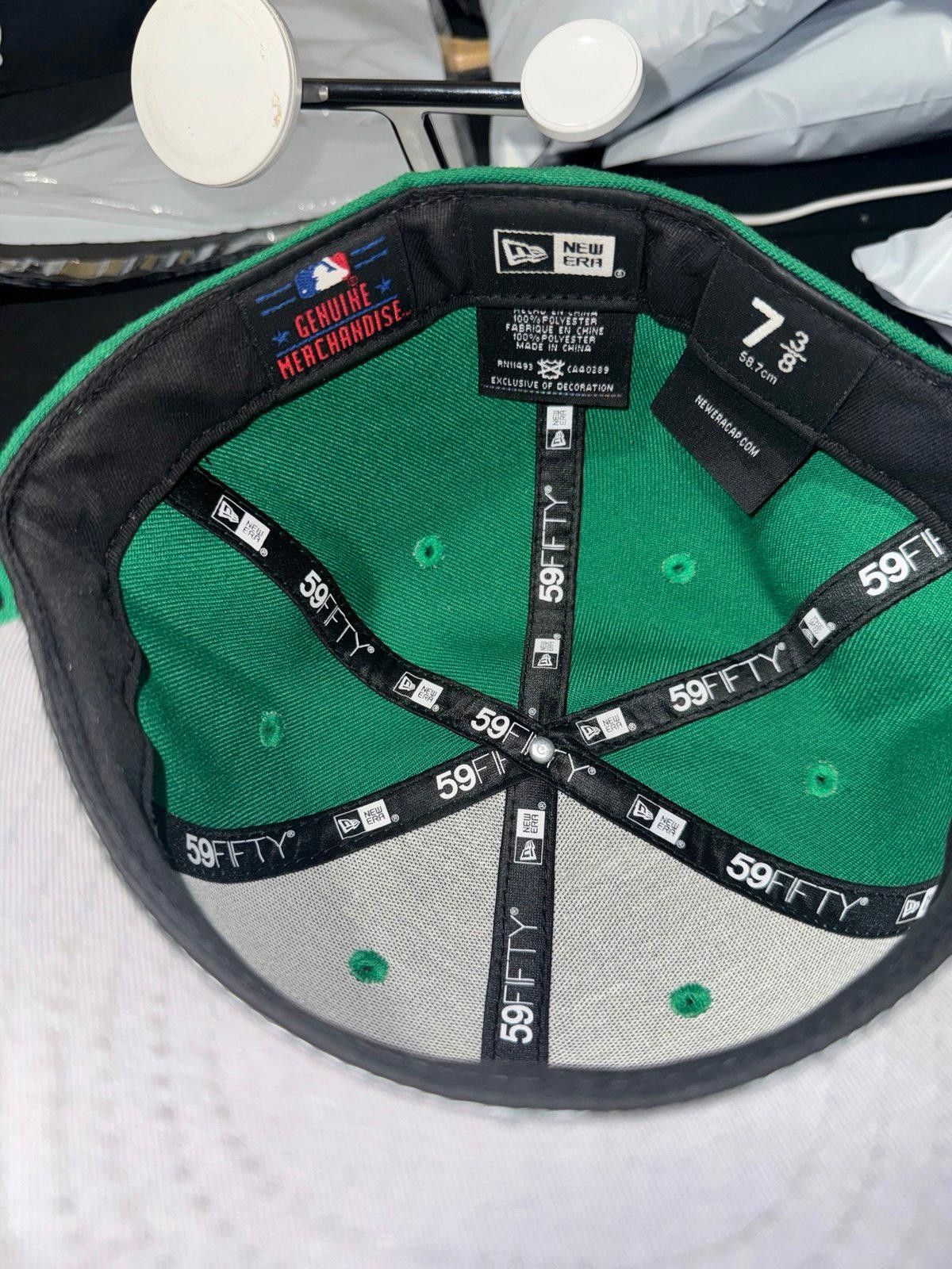 New Era New York Yankees New Era 59FIFTY Fitted Hat - Green 7 3/8 Size ONE SIZE - 7 Thumbnail