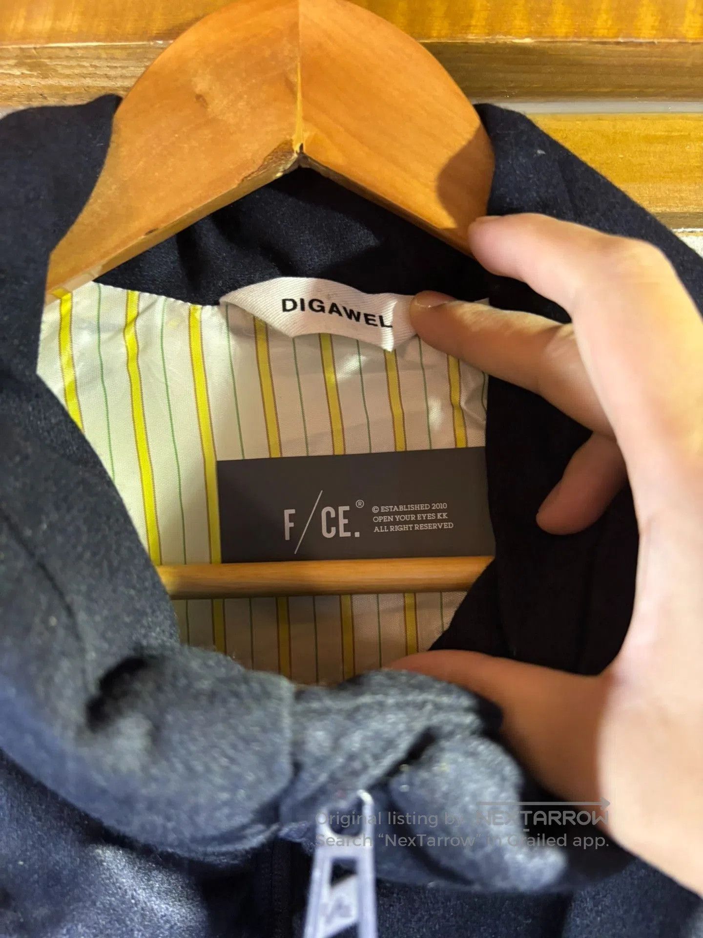 F/CE digawel x F/CE Wool Down Jacket. Size US S / EU 44-46 / 1 - 2 Thumbnail