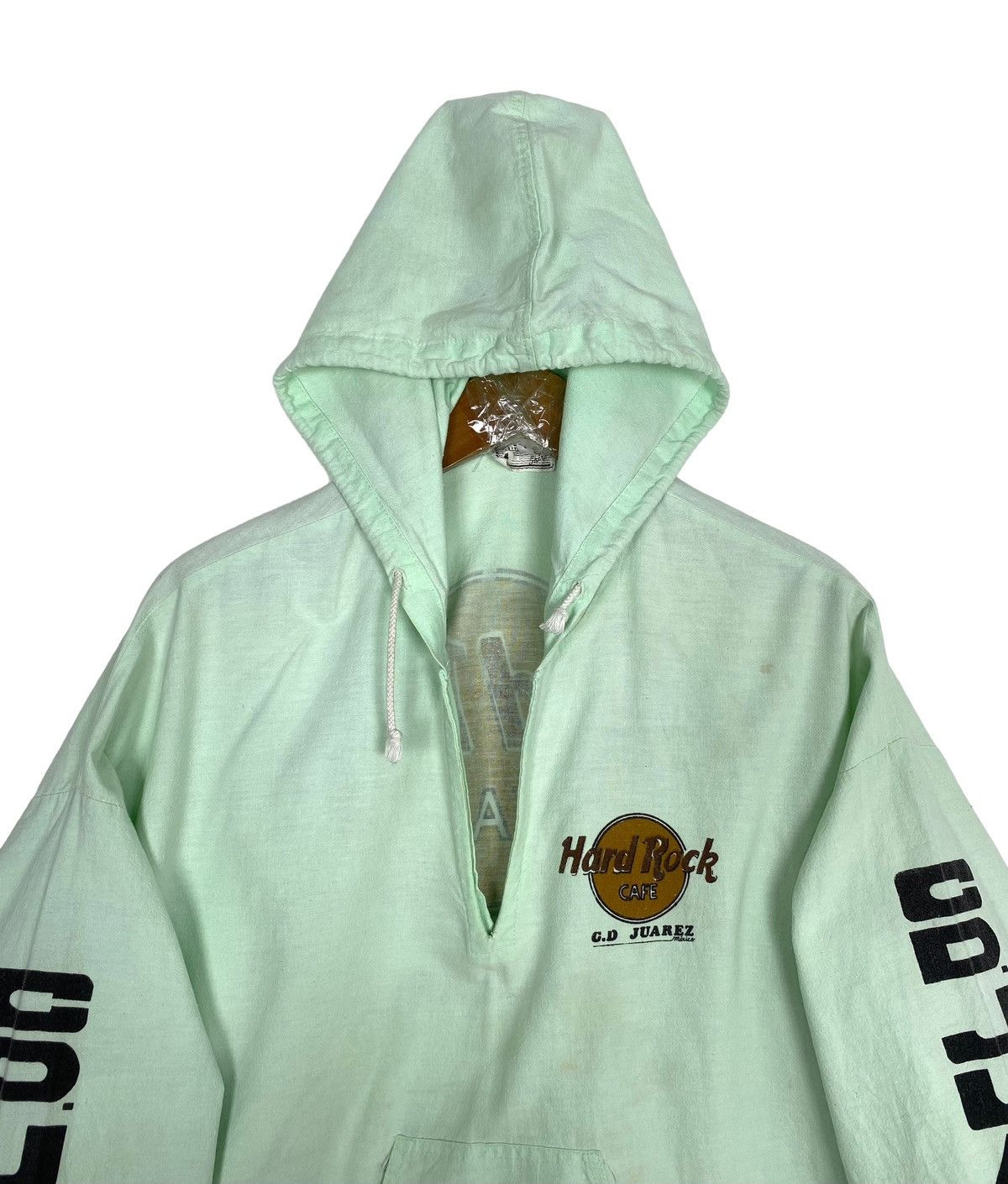 Hard Rock Cafe Rare ‼️ Vintage Hard Rock Cafe Cd Jueares Hoodie Big Logo Size US L / EU 52-54 / 3 - 5 Thumbnail