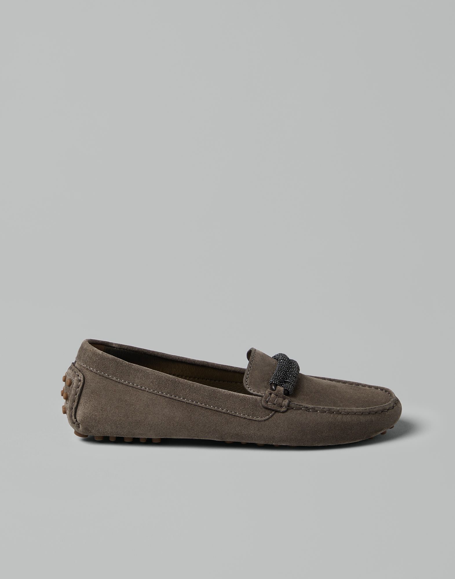 Brunello Cucinelli o1la1rc1a0425 Loafers in Brown Size US 9 / IT 39 - 5 Thumbnail