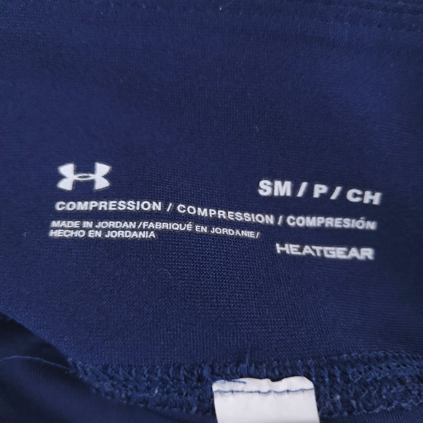 Under Armour Under Armour Leggings Womens Small Heatgear Compression Run Gym Athletic Pocket Size 28" / US 6 / IT 42 - 4 Thumbnail