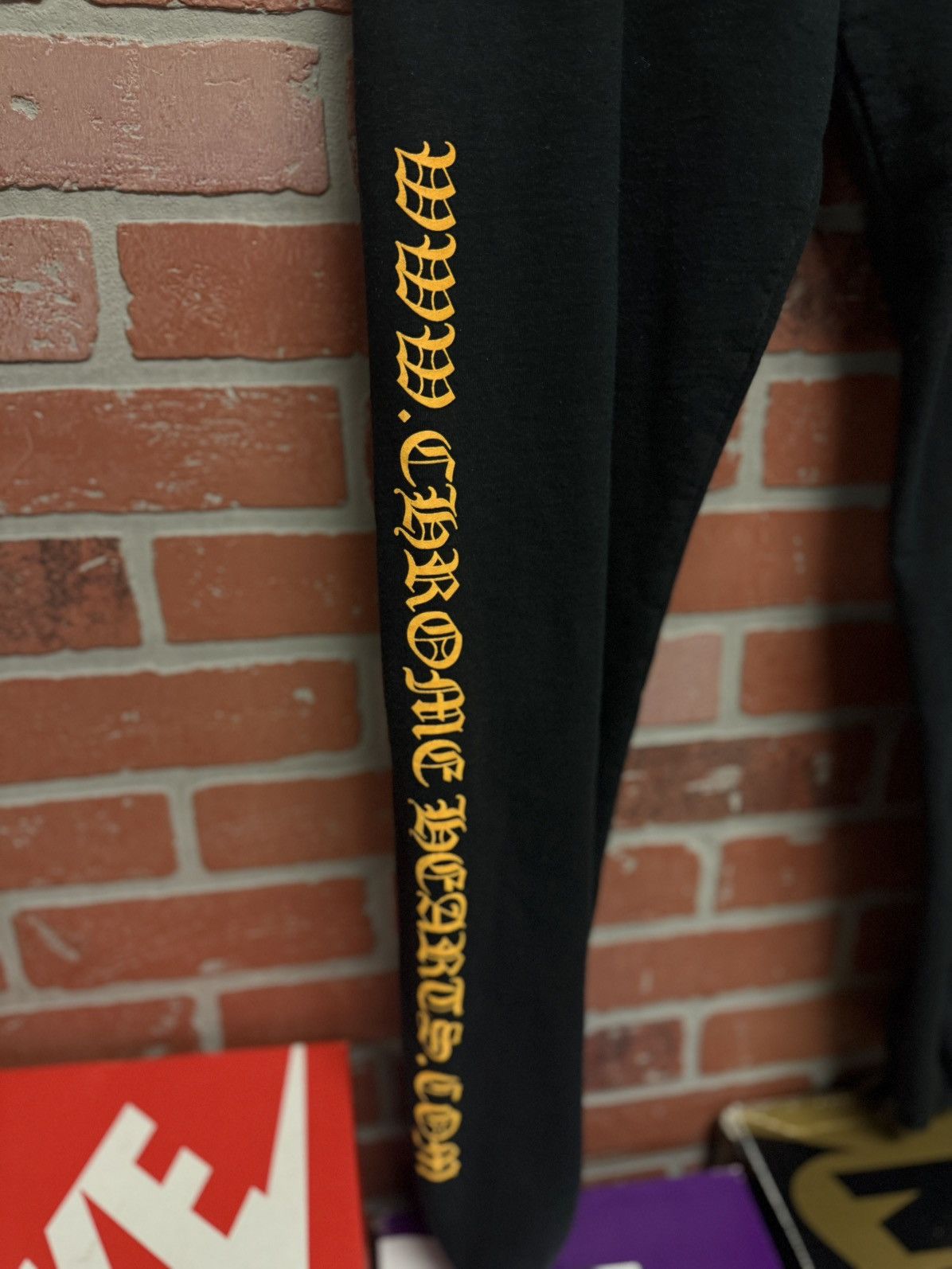 Chrome Hearts Chrome Hearts Website Exclusive Sweatpants Size L Black Size US 33 - 4 Thumbnail