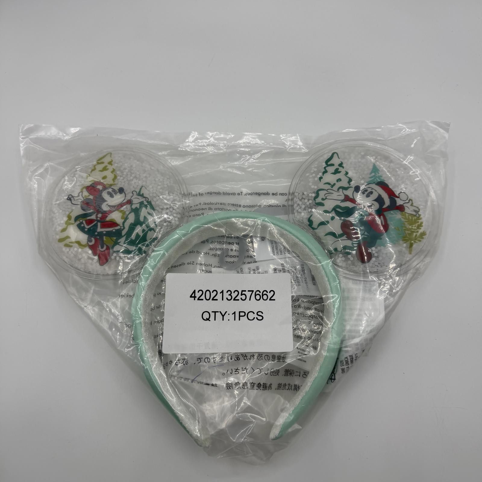 Disney Disney Ears Headband – 2022 Holiday Snow Globe Size ONE SIZE - 2 Thumbnail
