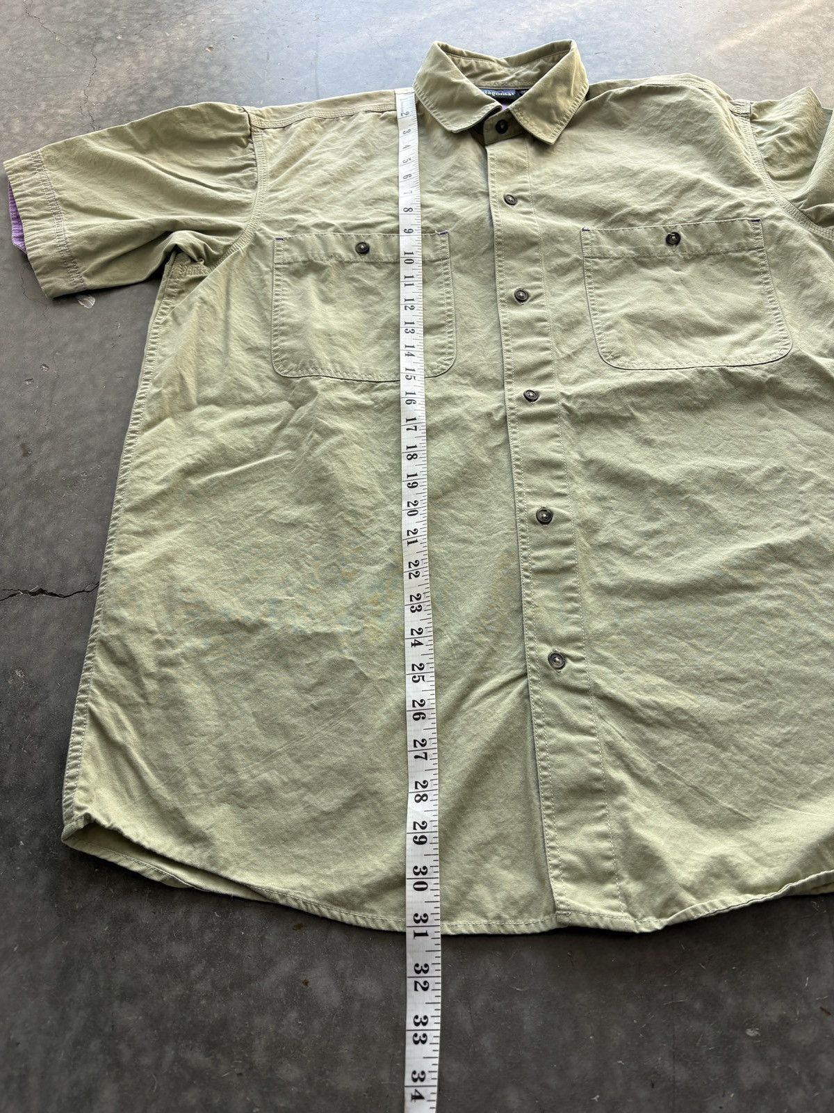 Patagonia Vintage 2001 Patagonia Short Sleeve Button Up Shirt Size US XL / EU 56 / 4 - 13 Thumbnail