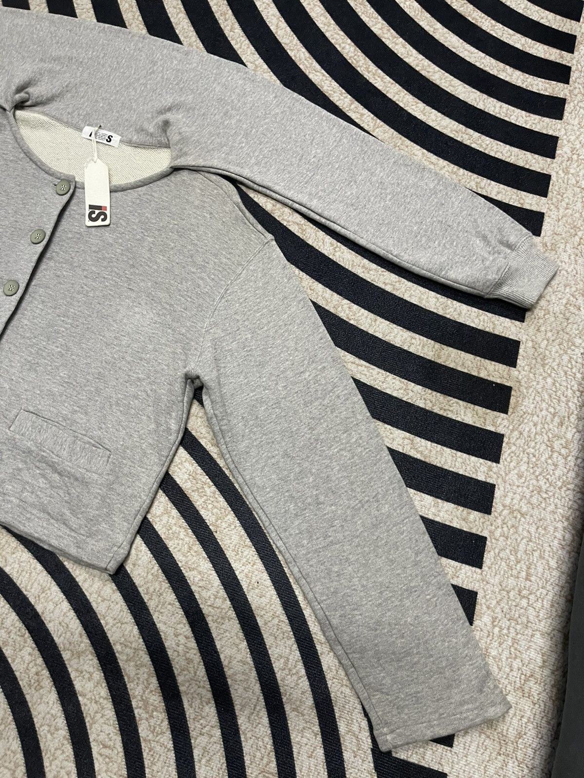 Issey Miyake × Japanese Brand × Tsumori Chisato 90s ISSEY MIYAKE DOUBLE SLEEVE BUTTON SWEATSHIRT CROPPED Size M / US 6-8 / IT 42-44 - 10 Thumbnail