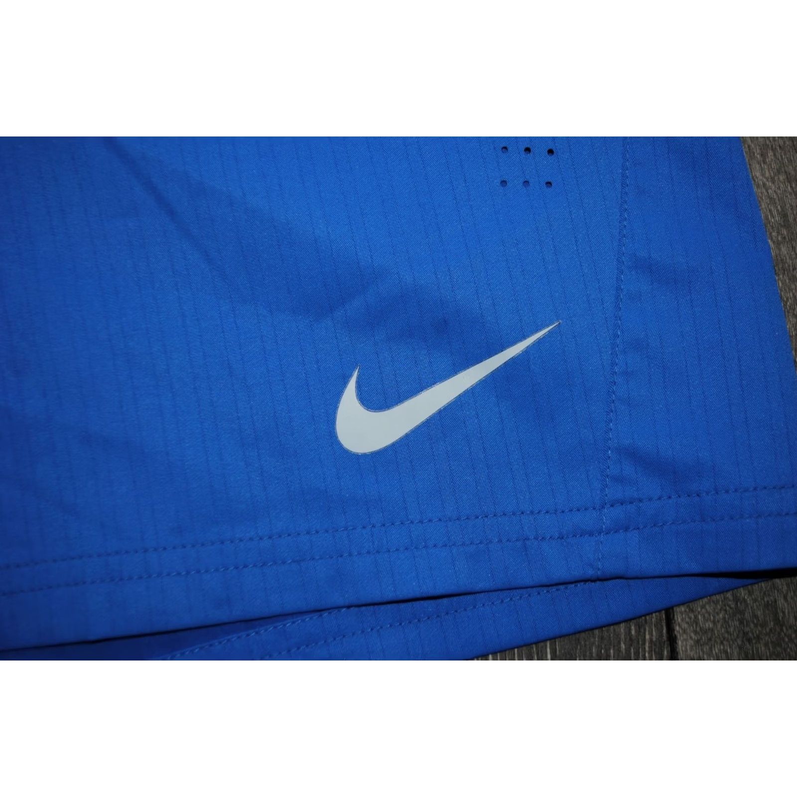 Nike VINTAGE NIKE ROGER FEDERER RF 2013 US OPEN PREMIER TWILL MEN'S TENNIS SHORTS XL BLUE Size US 36 / EU 52 - 2 Thumbnail