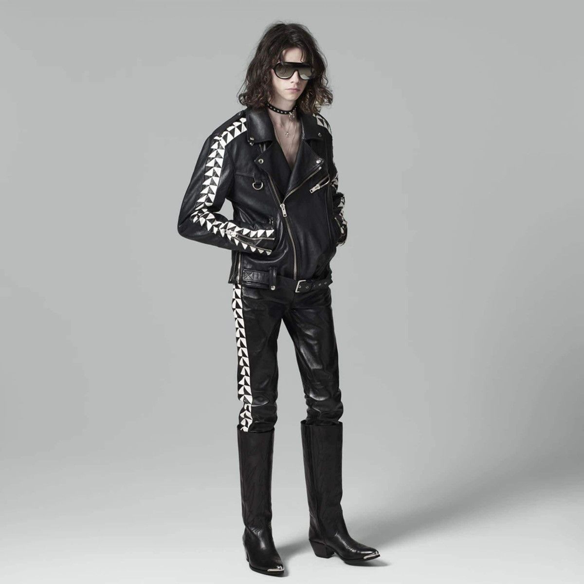 Celine × Hedi Slimane Celine SS22 Triangle Jacket D Ring Size US S / EU 44-46 / 1 - 4 Thumbnail