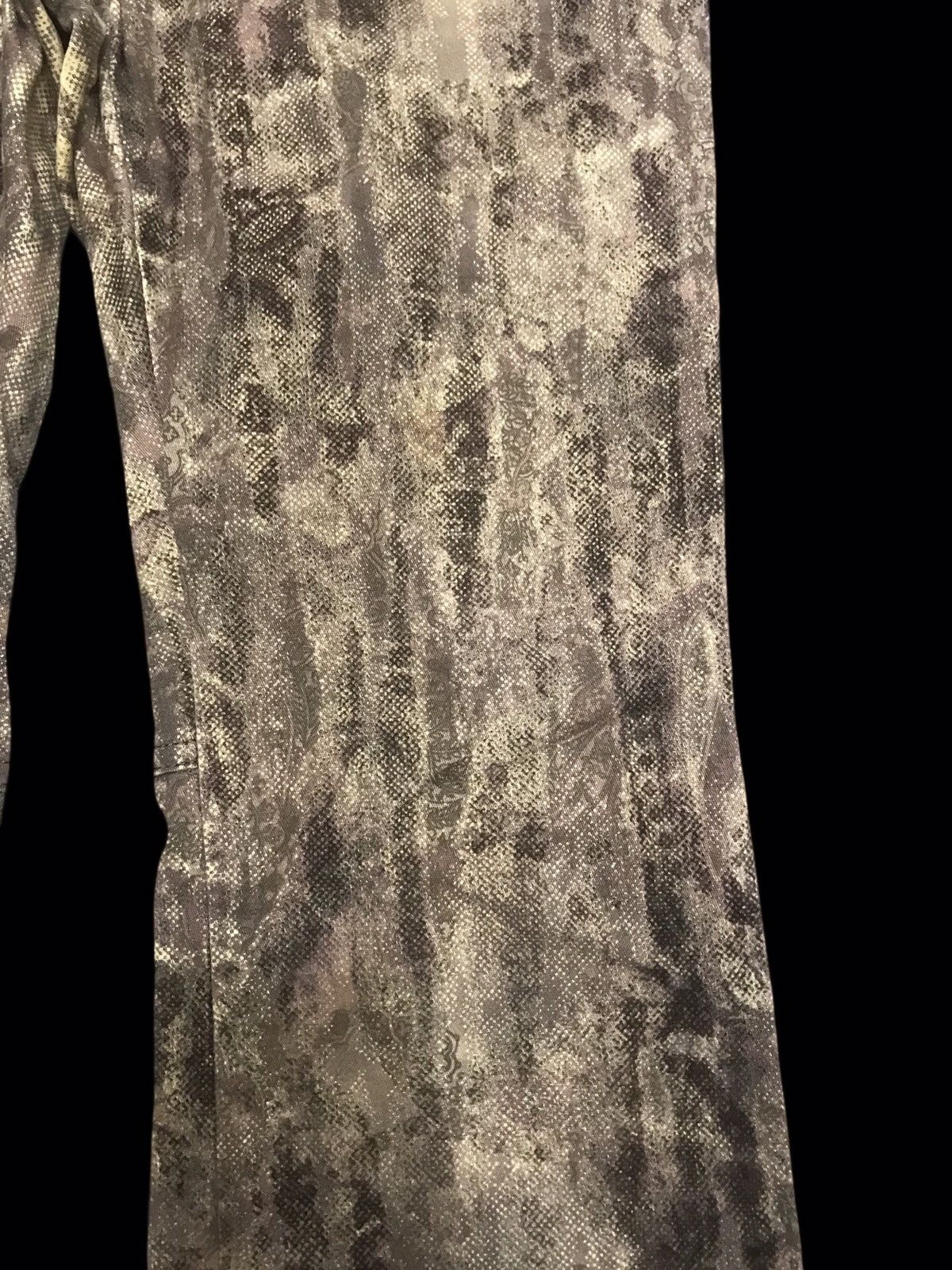 Designer × Tornado Mart 💥ARTISANAL💥FLARE TORNADO MART VELVET FLORAL PANT F265 Size 28" / US 6 / IT 42 - 6 Thumbnail