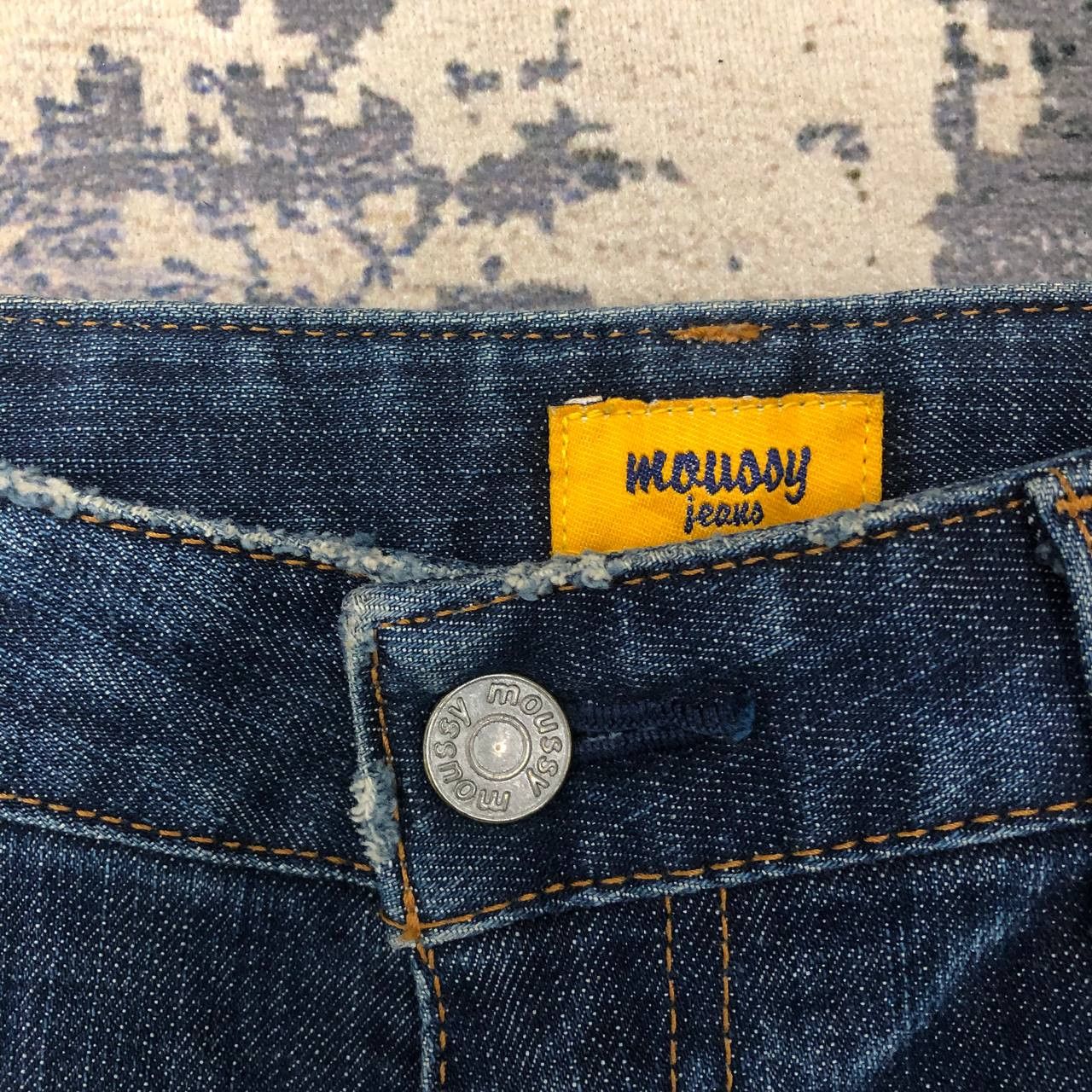 MOUSSY P806 MOUSSY FLARED JAPAN JEANS Size 31" - 5 Thumbnail