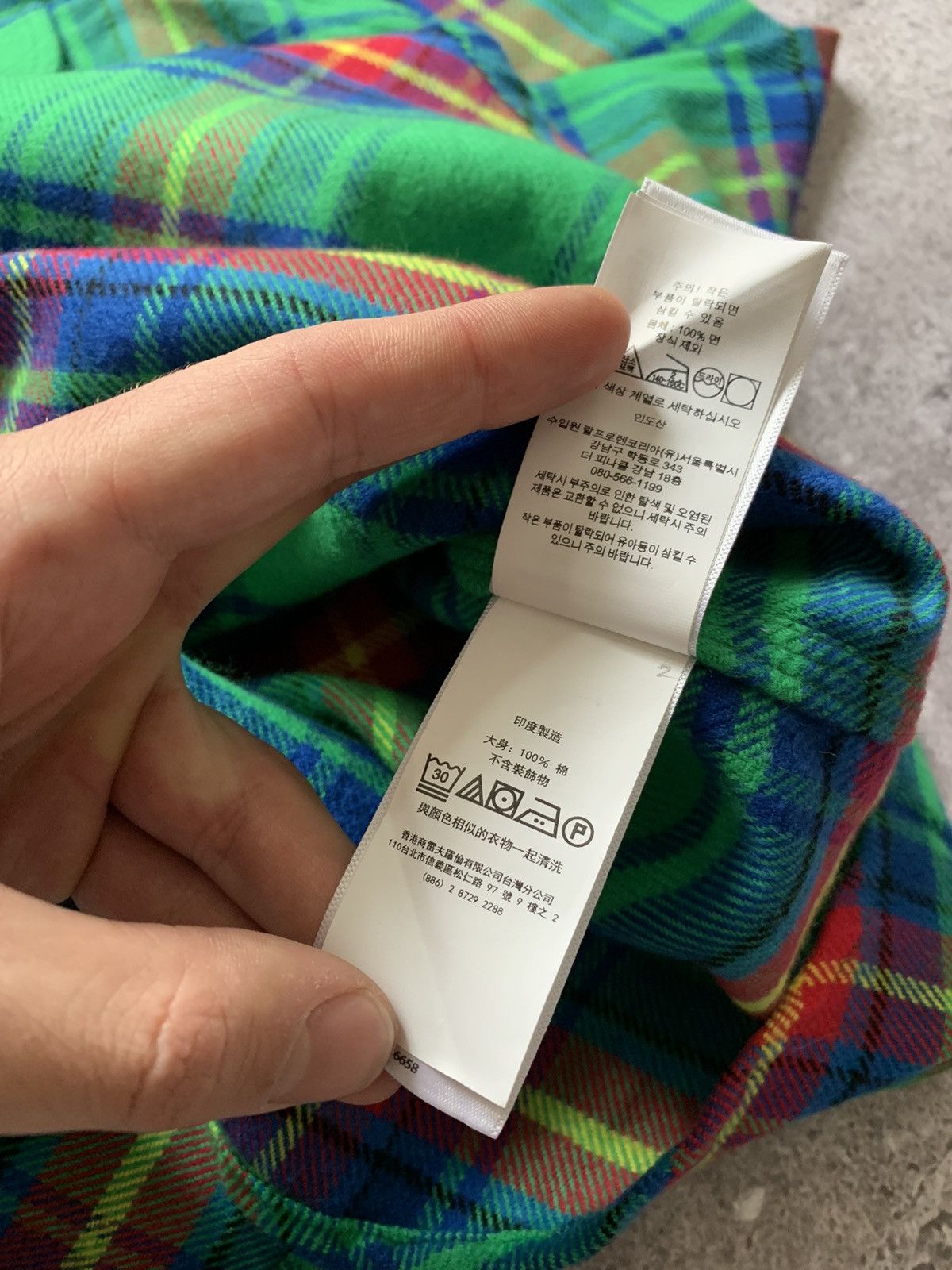 Polo Ralph Lauren × RRL Ralph Lauren × Ralph Lauren NEW Polo Ralph Lauren Plaid Flannel Overshirt Size US L / EU 52-54 / 3 - 7 Thumbnail