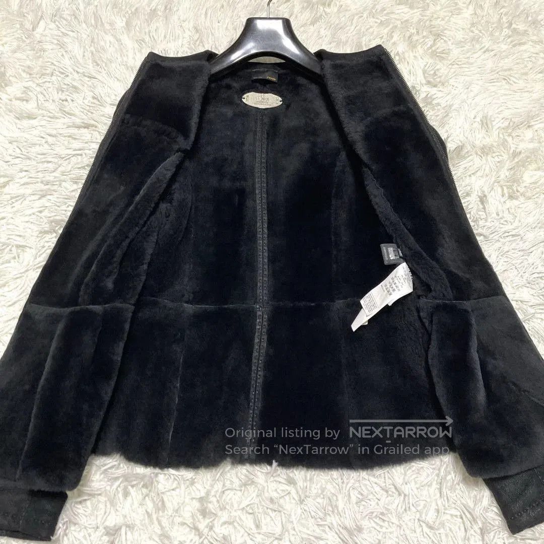 Fendi FENDI Sheepskin Leather Jacket. Size US XS / EU 42 / 0 - 3 Thumbnail