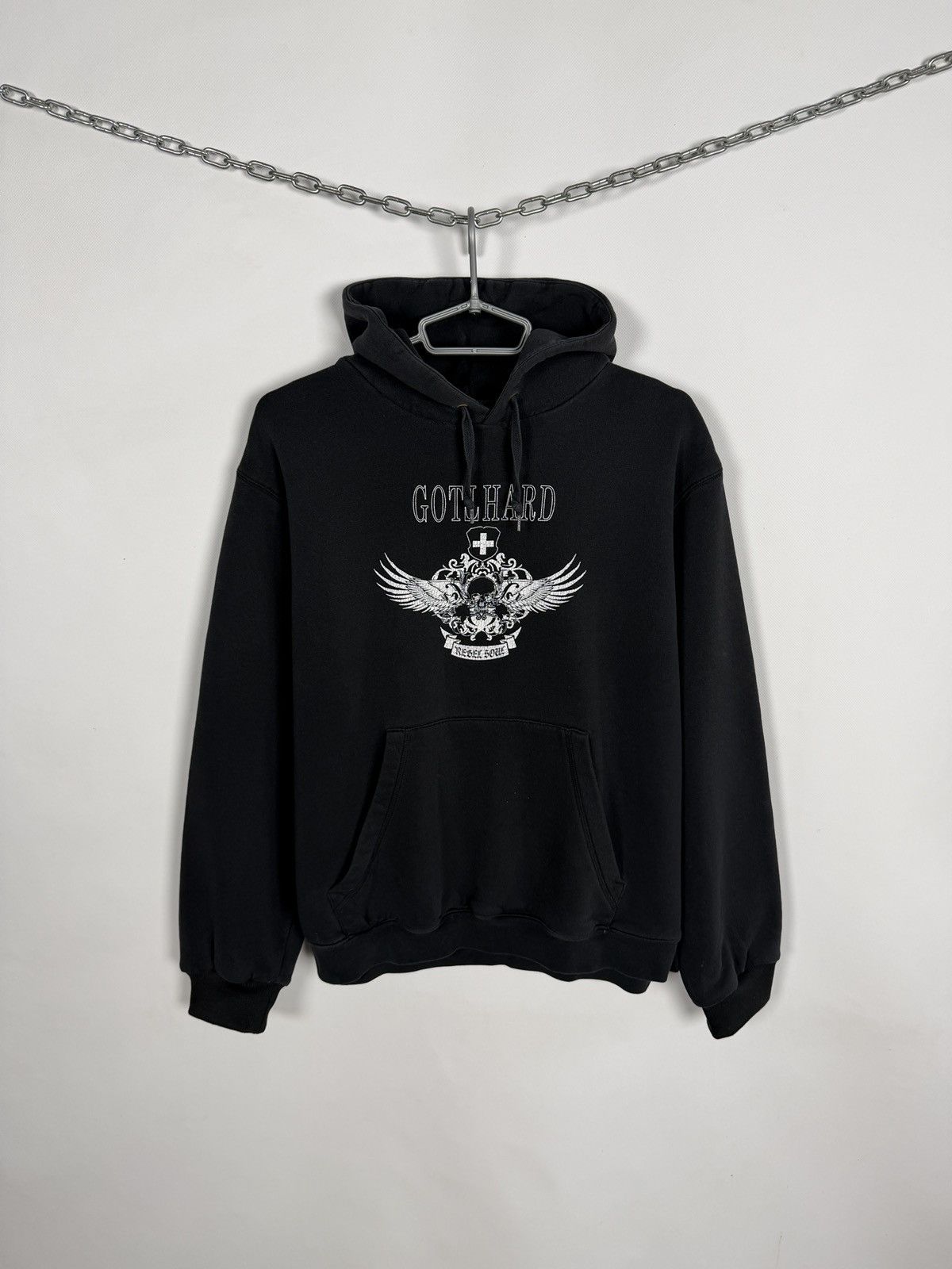 Vintage Men’s Gotthard Vintage Hoodie Rebel Soul Hard Rock Band M-L Size US M / EU 48-50 / 2 - 1 Thumbnail