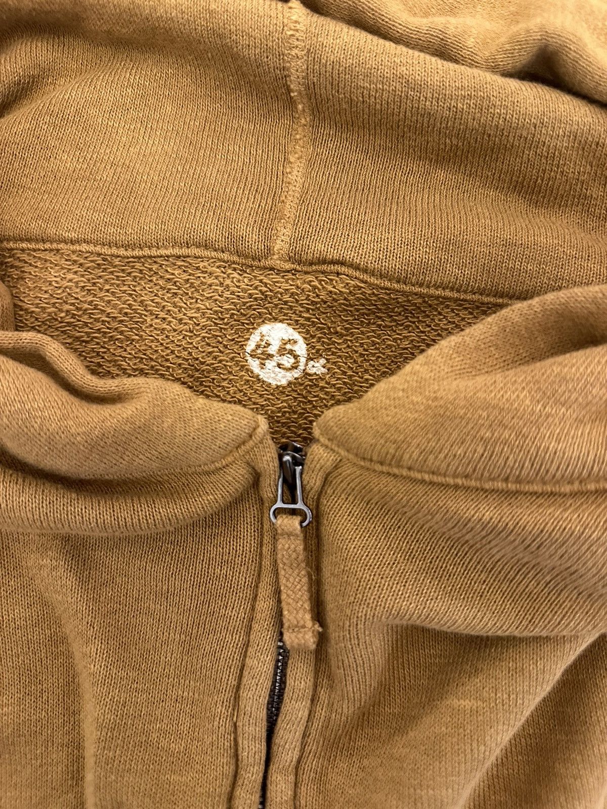 45rpm brown 45rpm hoodie Size US S / EU 44-46 / 1 - 4 Thumbnail