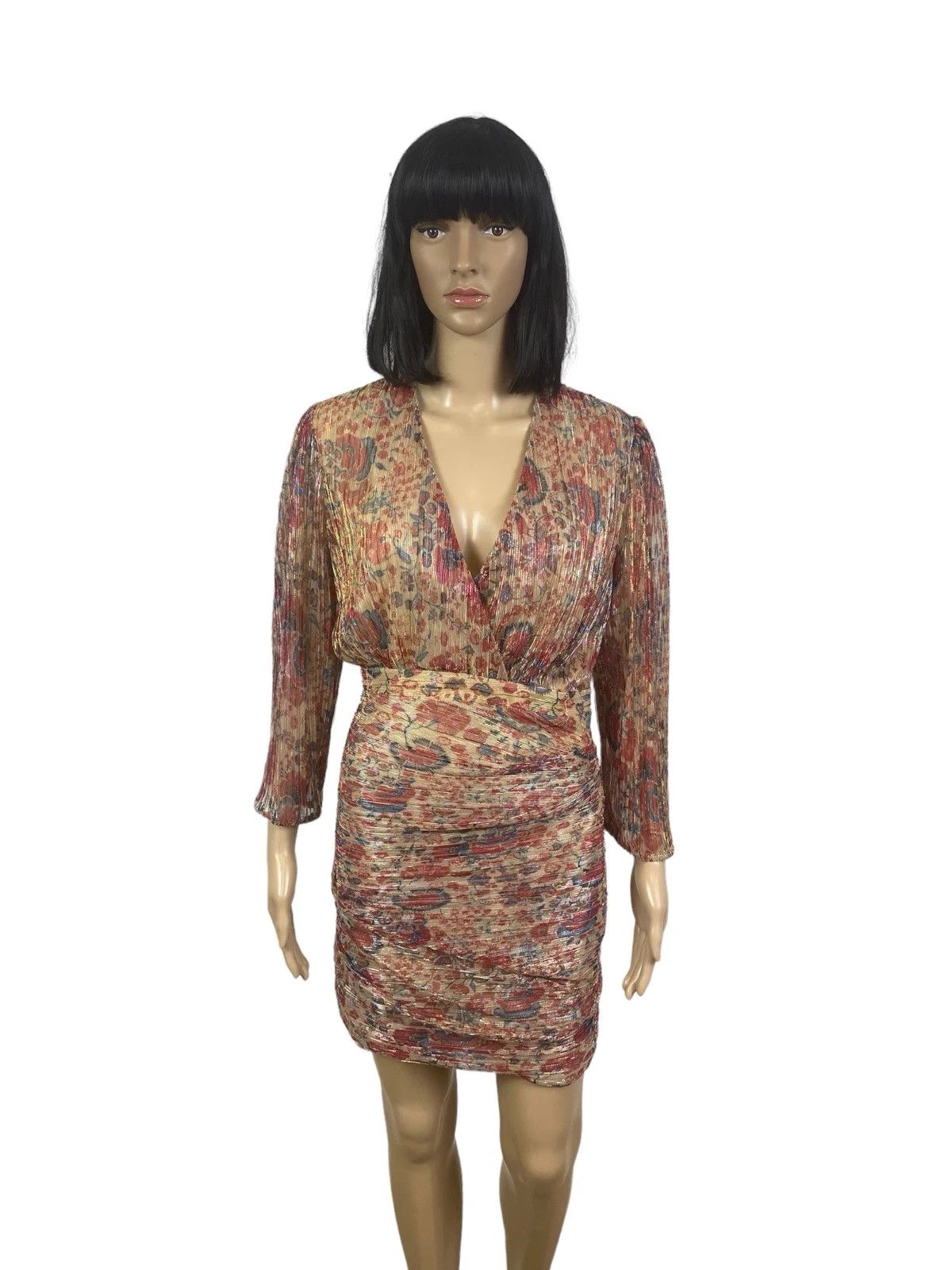 ba&sh Ba&sh Amelia Pleated Dress size 2 Size M / US 6-8 / IT 42-44 - 1 Thumbnail
