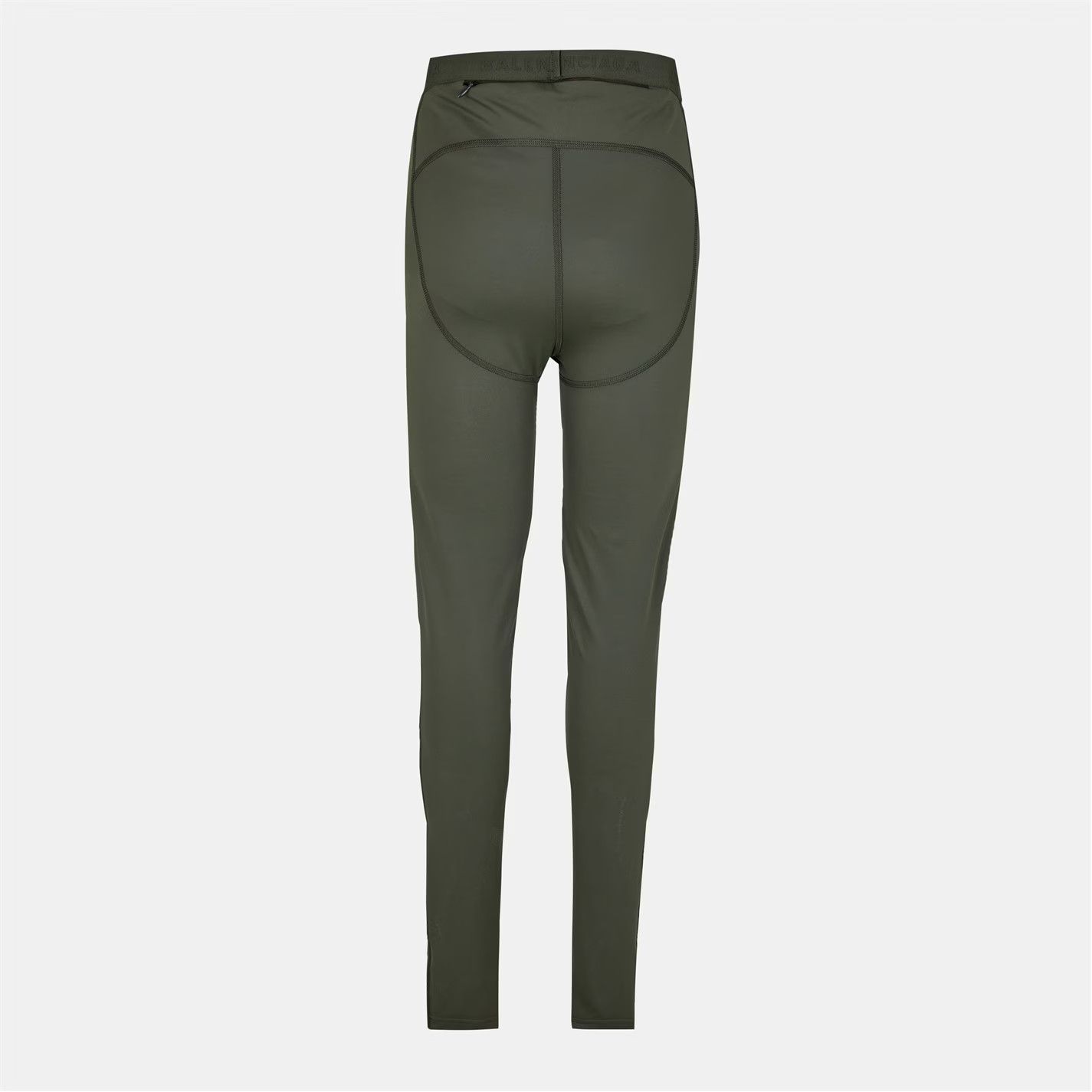 Balenciaga o1g2r1mq0226 Second-Skin Fit Leggings In Khaki Size US 28 / EU 44 - 2 Thumbnail