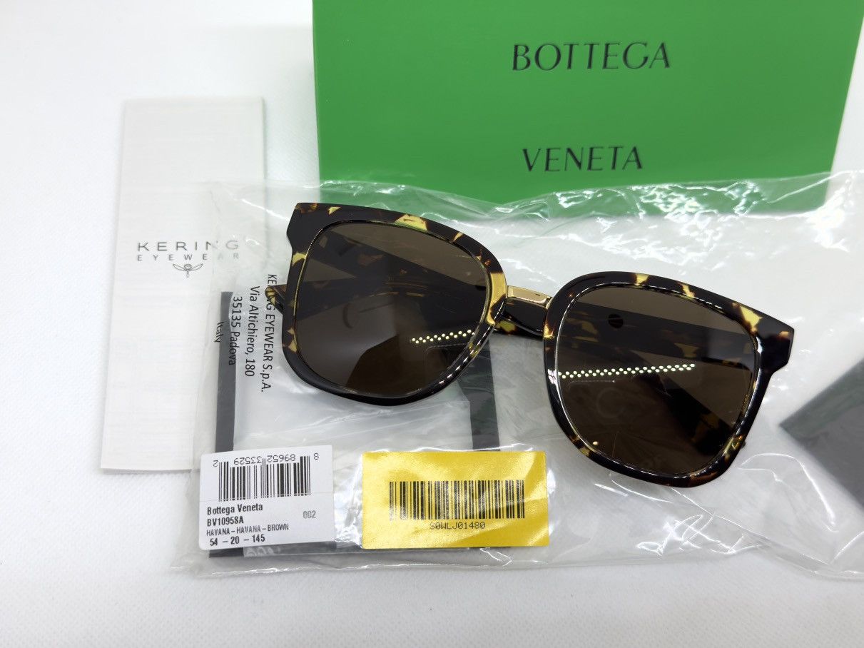 Bottega Veneta New BOTTEGA VENETA Sunglasses BV1095SA 002 Size ONE SIZE - 13 Thumbnail