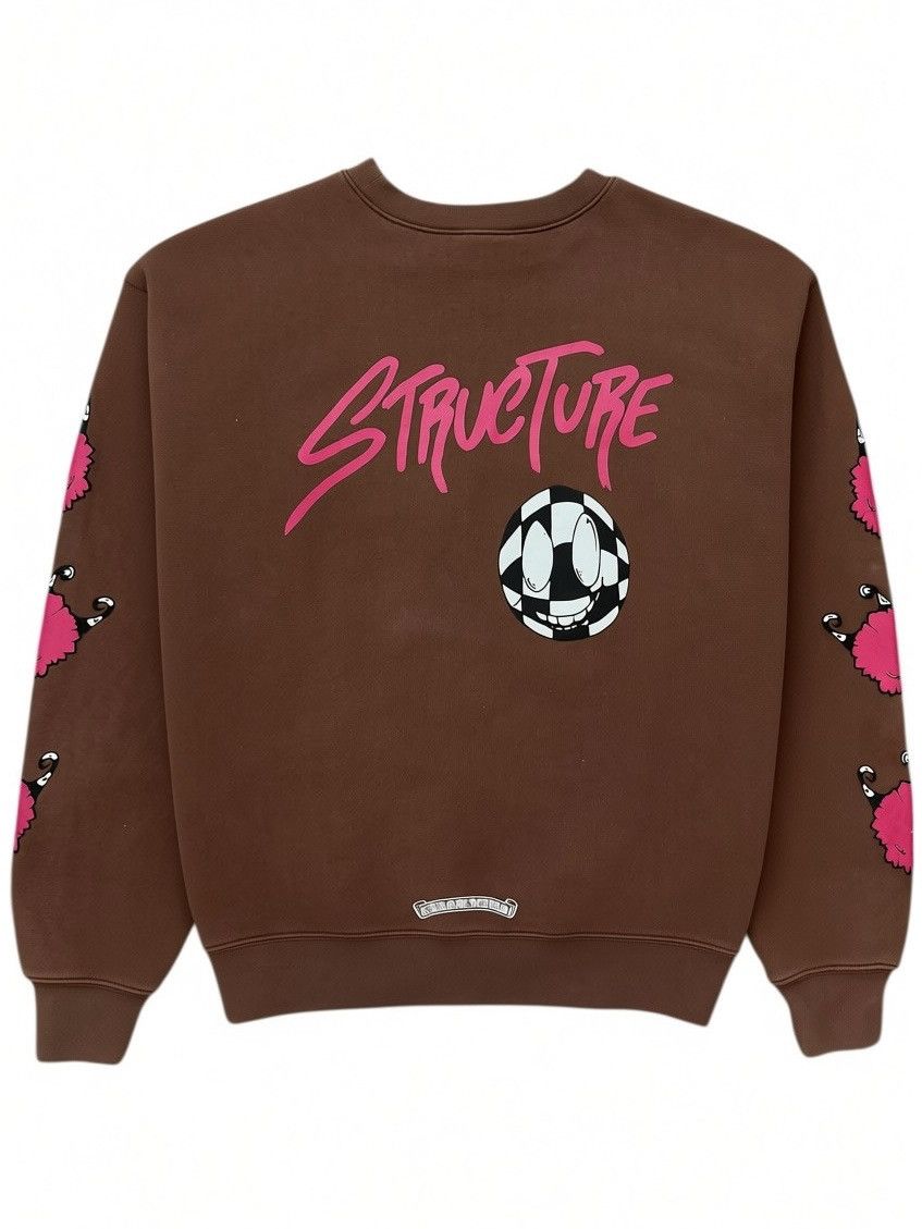 Chrome Hearts Chrome Hearts Matty Boy Structure Crewneck Sweater Size US L / EU 52-54 / 3 - 1 Thumbnail