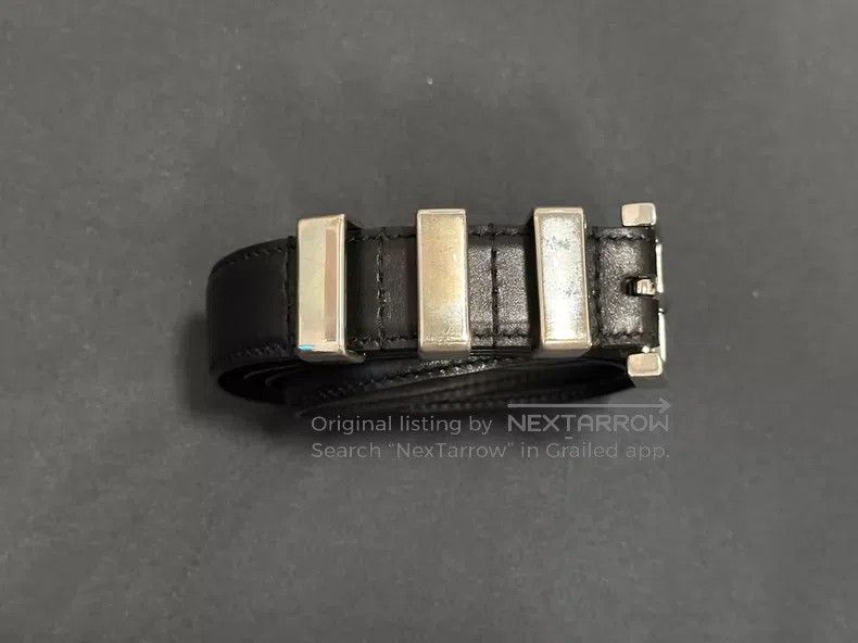 Saint Laurent Paris Saint Laurent Paris Three-Part Buckle Belt i Size ONE SIZE - 2 Thumbnail