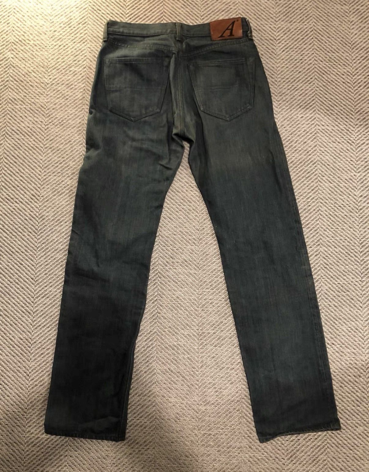 ANATOMICA Anatomica Paris Peacock Blue Jeans K24 Size US 32 / EU 48 - 2 Thumbnail
