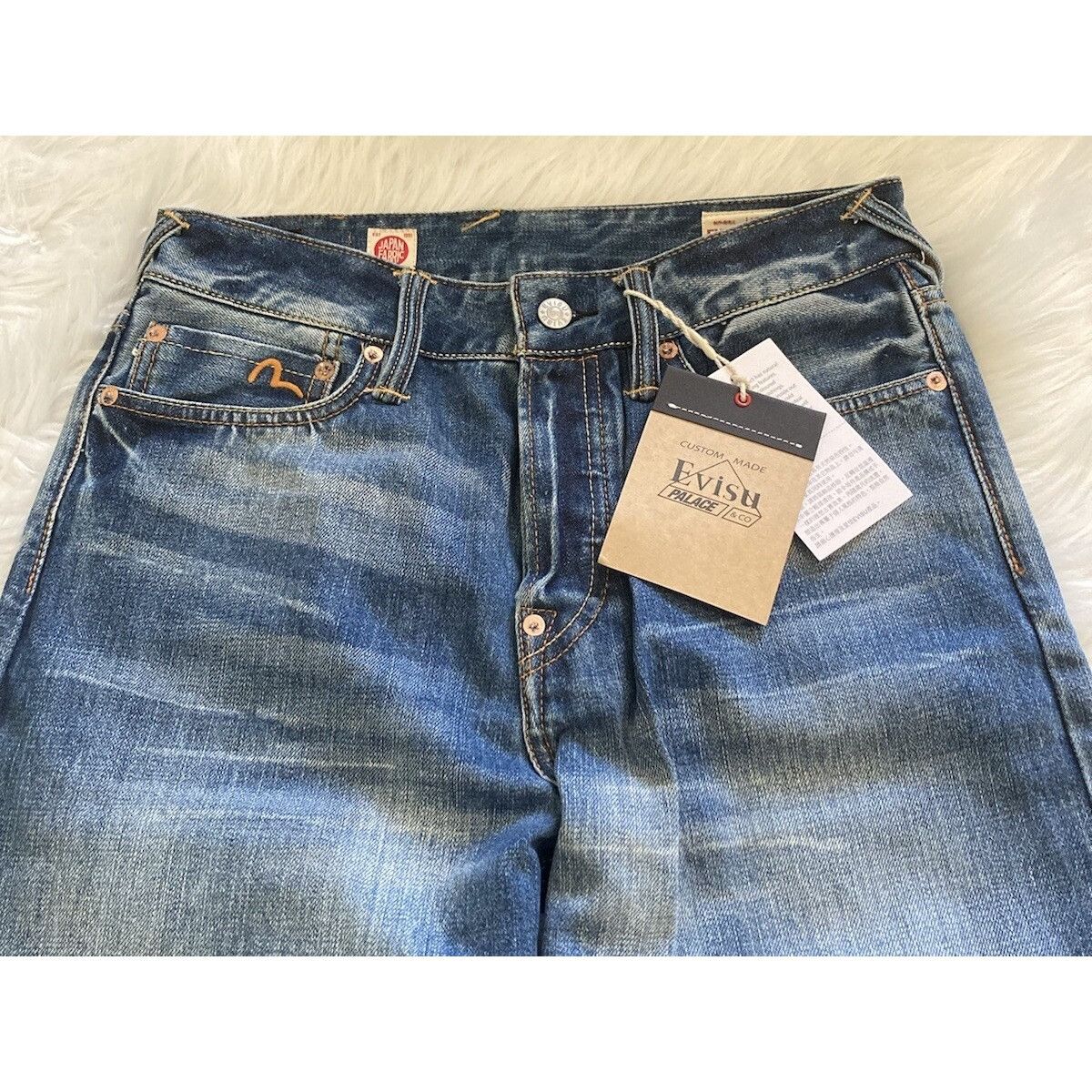 Evisu × Palace Evisu x Palace New 2008 Classic Daicock Denim Jeans Indigo 2 Size US 28 / EU 44 - 3 Thumbnail