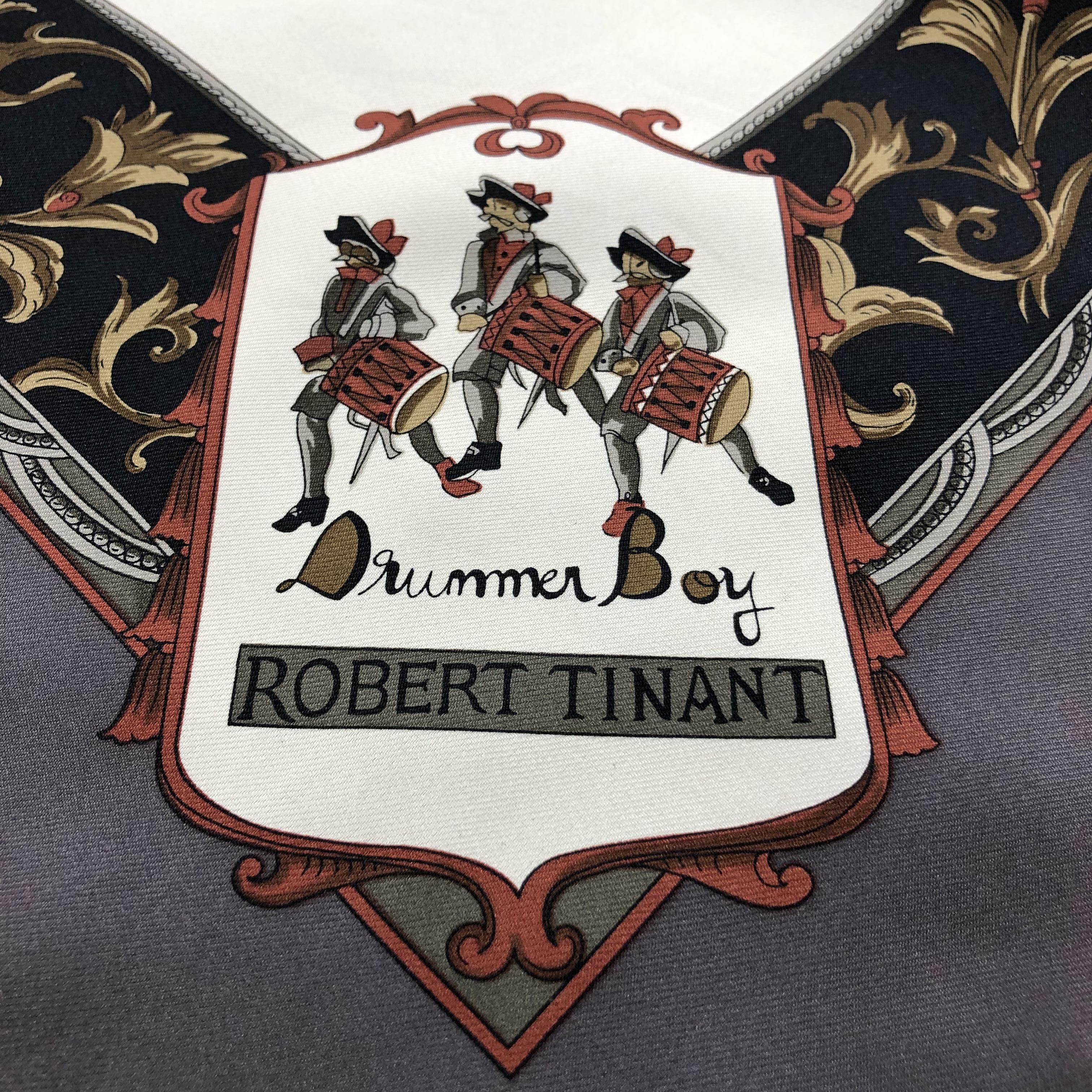Japanese Brand Drummer Boy Robert Tinant Scarf M373 Size ONE SIZE - 10 Thumbnail