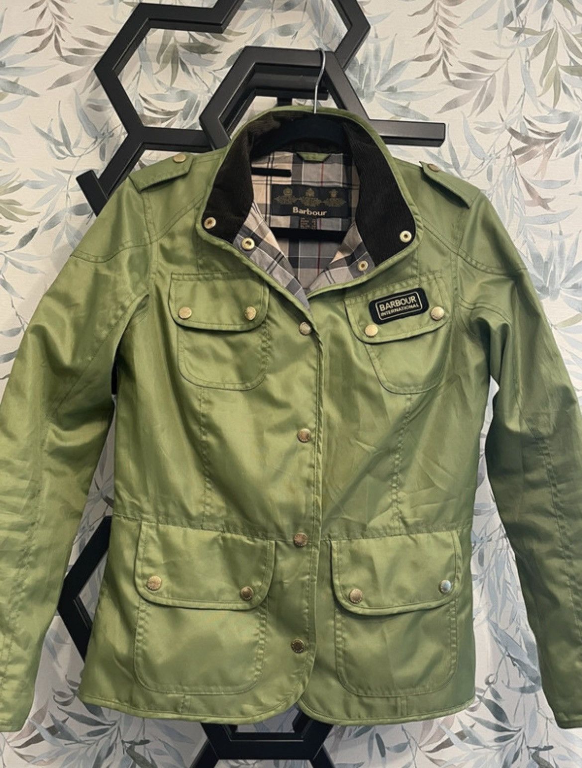 Barbour Barbour International Vintage Ladies Jacket Size S / US 4 / IT 40 - 5 Thumbnail