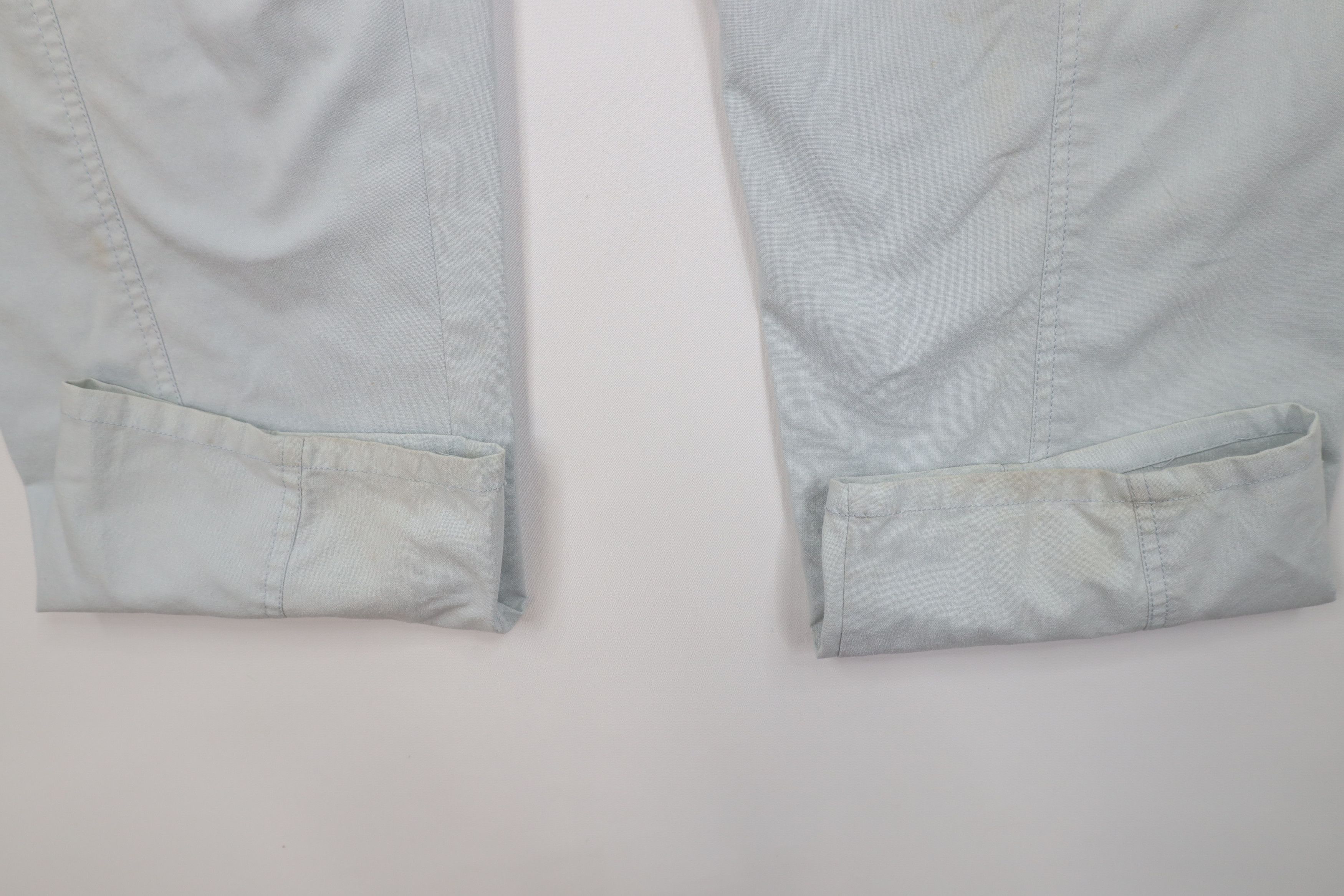 Vintage Vintage 80s 90s Streetwear Tapered Leg Cargo Pants Blue Size US 30 / EU 46 - 5 Thumbnail