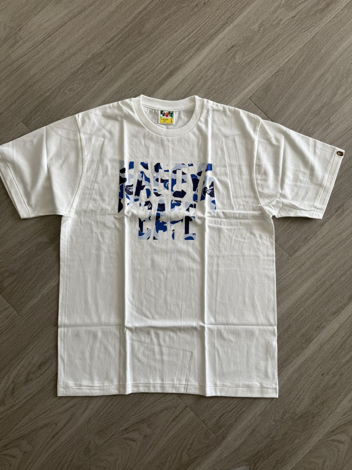 Bape Bape Nagoya store camo tee Size US L / EU 52-54 / 3 - 1 Thumbnail