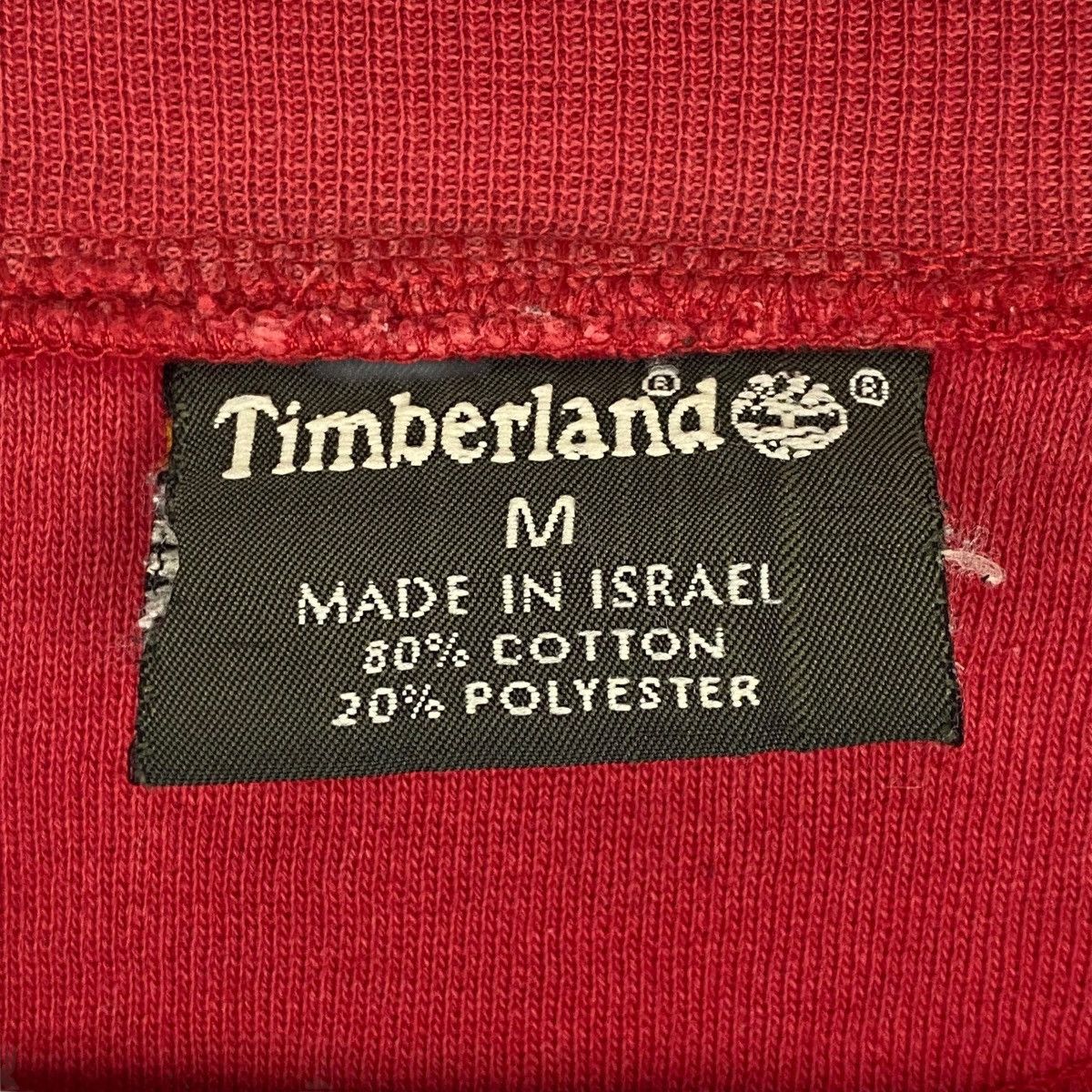 Other Vintage Timberland Crewneck Sweatshirt Red Pullover Size M Size US M / EU 48-50 / 2 - 6 Thumbnail