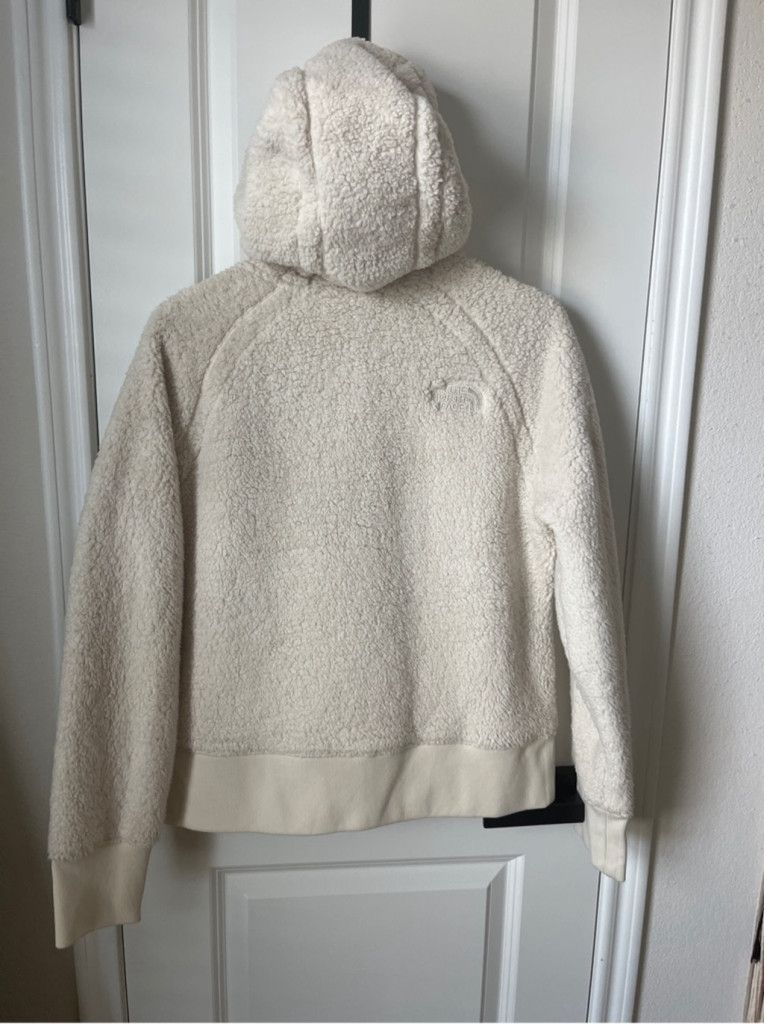 The North Face Women’s Cream The North Face Teddy Zipper Jacket - M Size M / US 6-8 / IT 42-44 - 2 Thumbnail