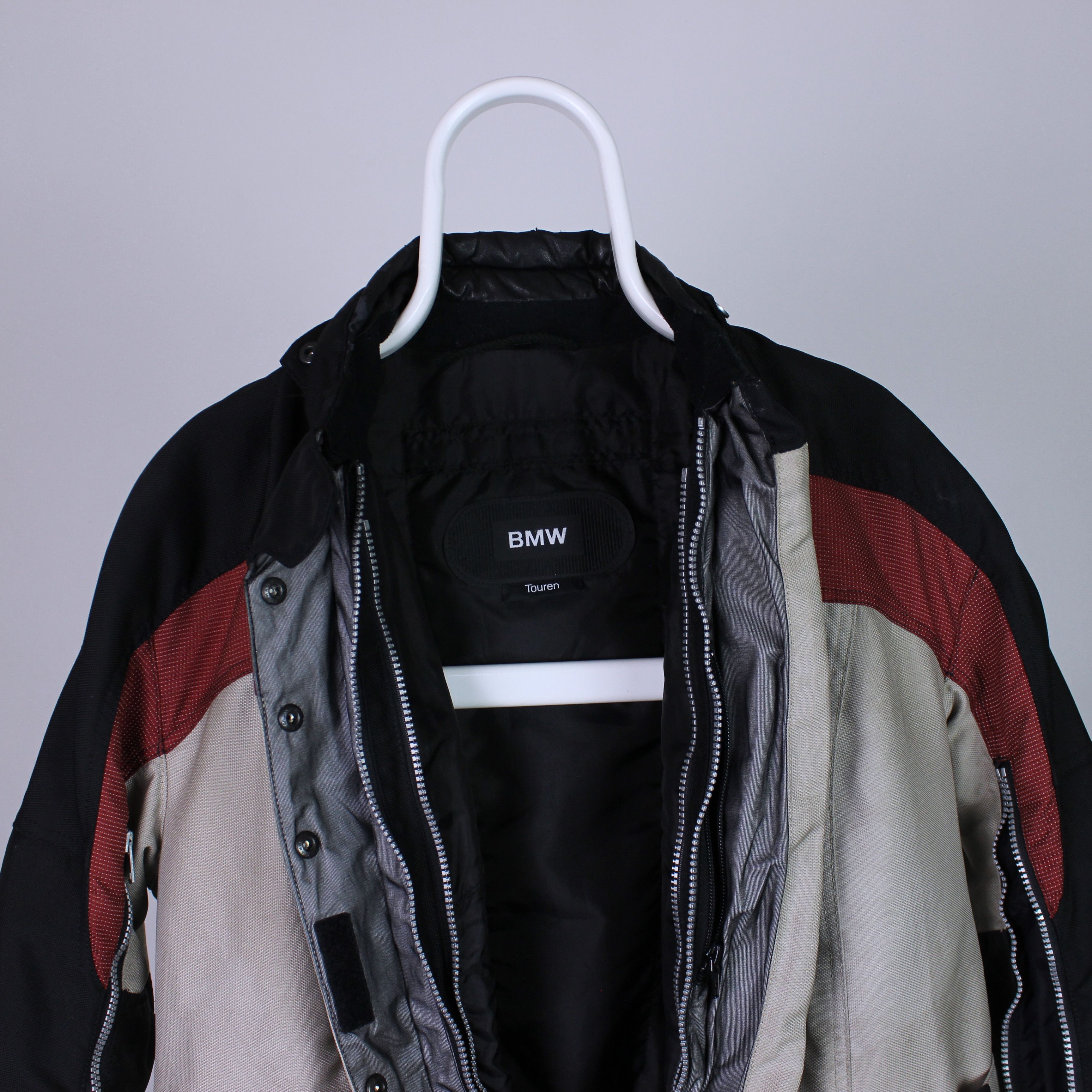 BMW BMW heavy biker jacket L gray Size US L / EU 52-54 / 3 - 15 Thumbnail