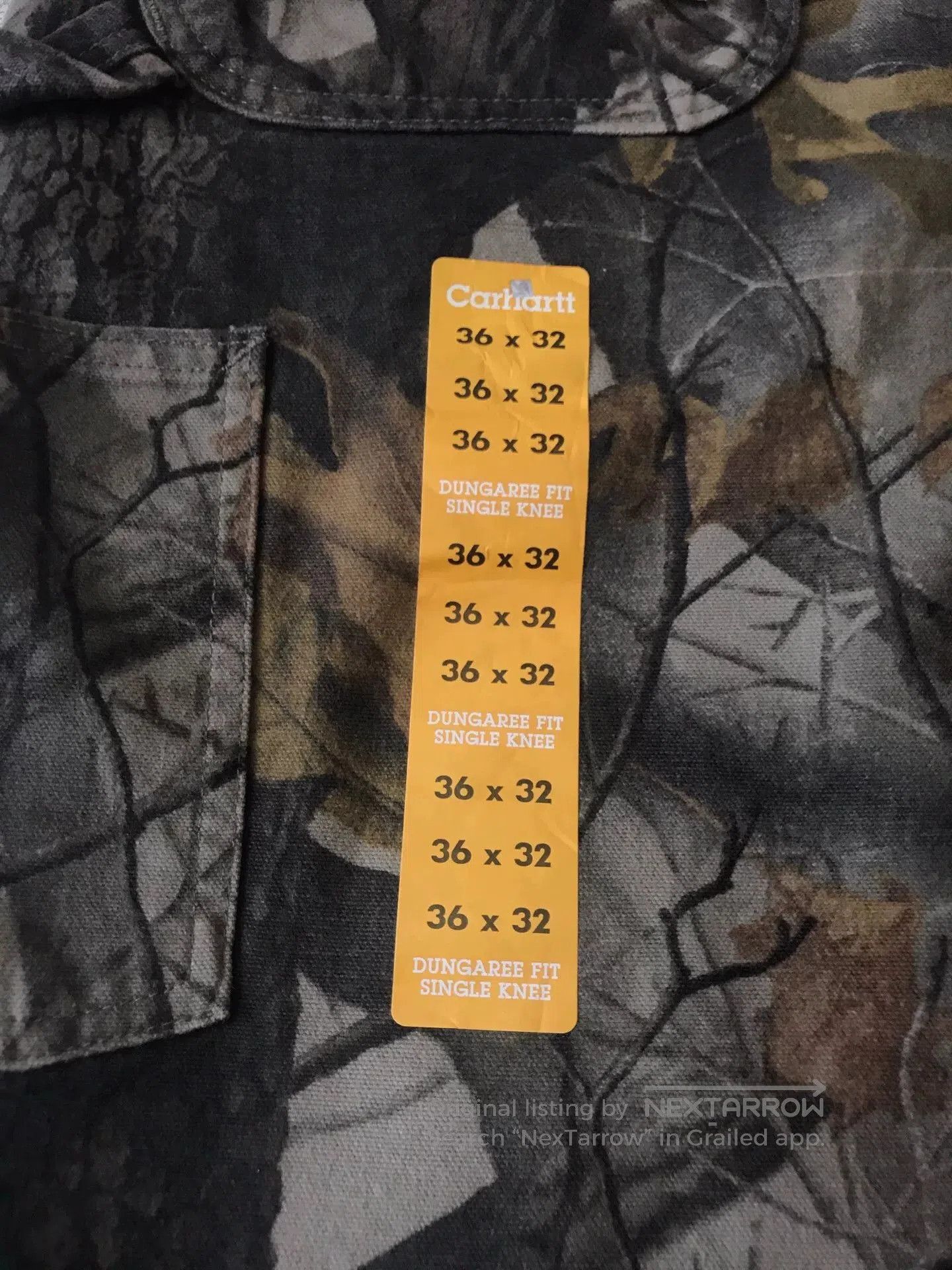 Carhartt Carhartt x Realtree B158 Dead Leaf Camo Pants. Size US 36 / EU 52 - 7 Thumbnail