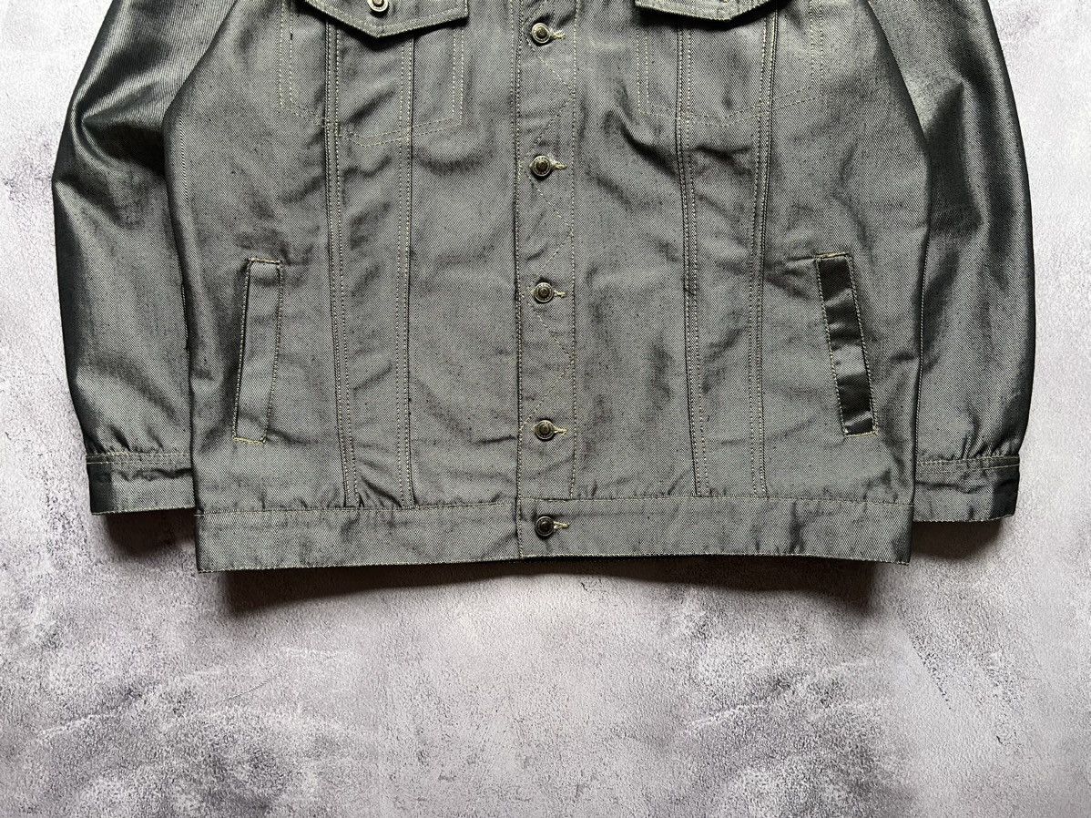 Rocawear × Vintage Vintage RocaWear Silver Denim Jacket Size US XL / EU 56 / 4 - 3 Thumbnail