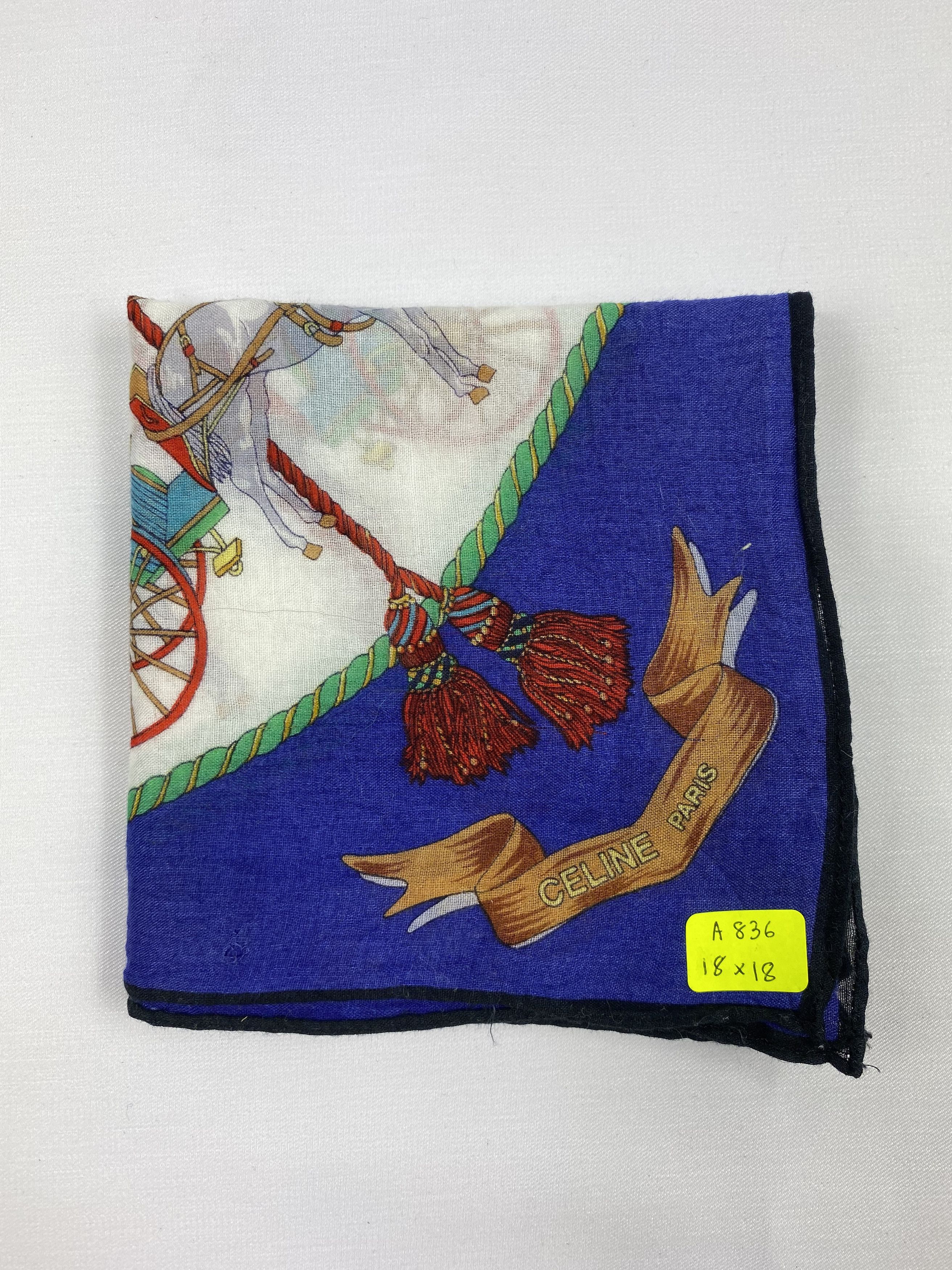 Celine Celine Handkerchief / Bandana / Neckerchief Size ONE SIZE - 7 Thumbnail